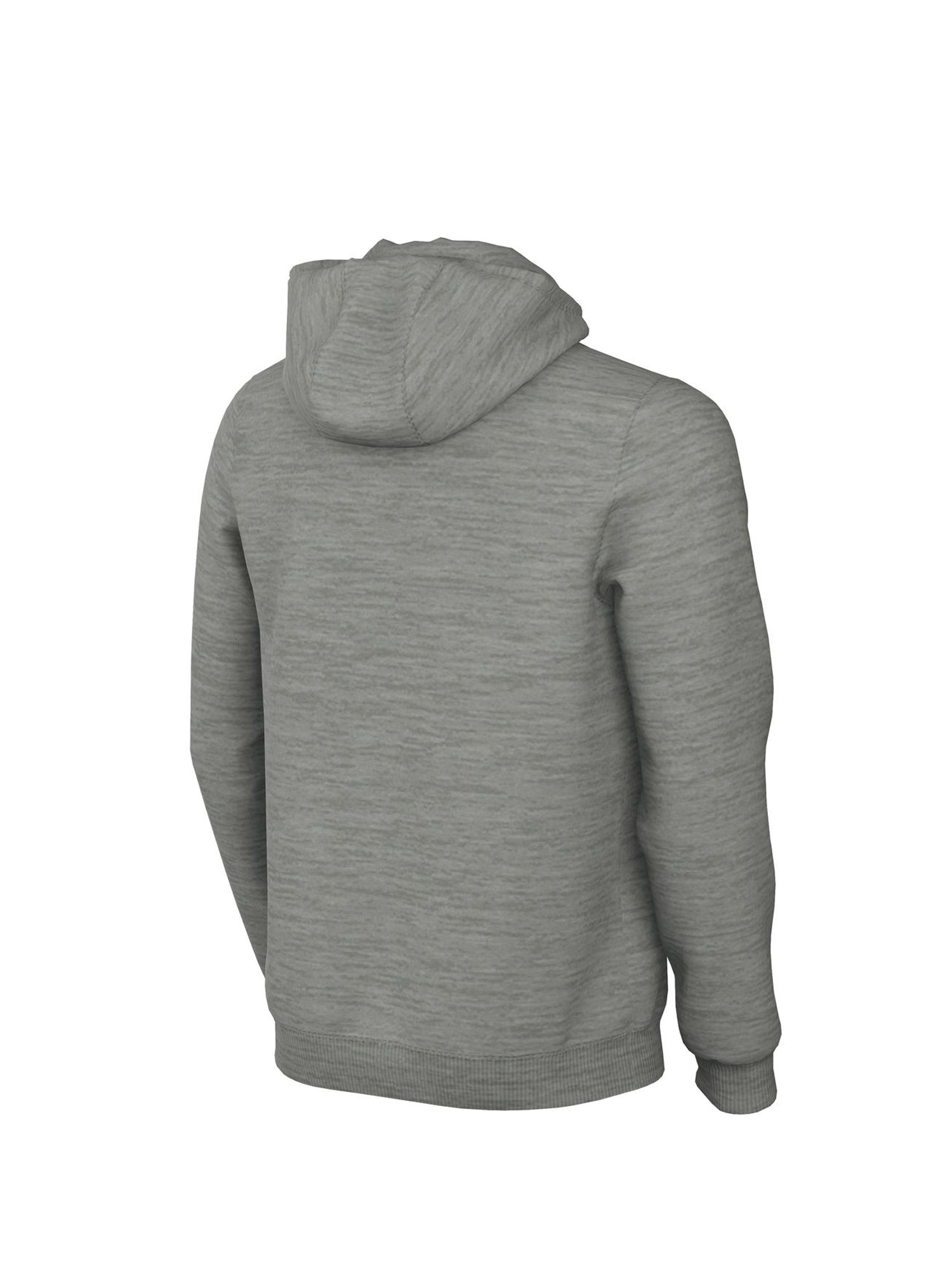 NIKE FELPA CON CAPPUCCIO JUNIOR FLEECE GRIGIO