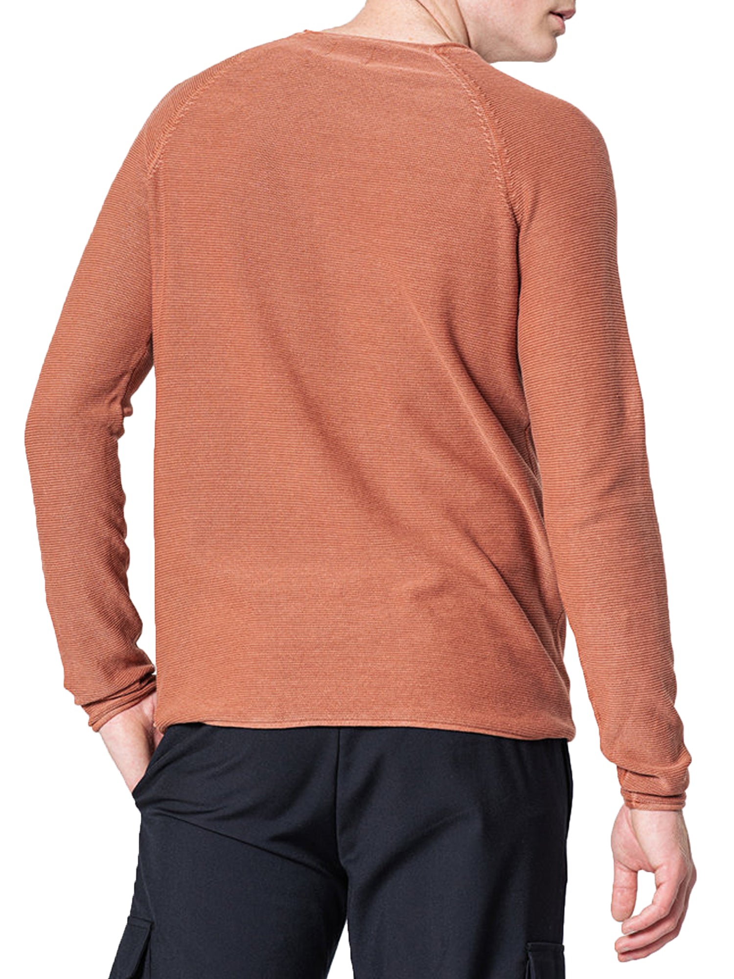 ONLY&SONS PULLOVER GIROCOLLO ROSA ANTICO