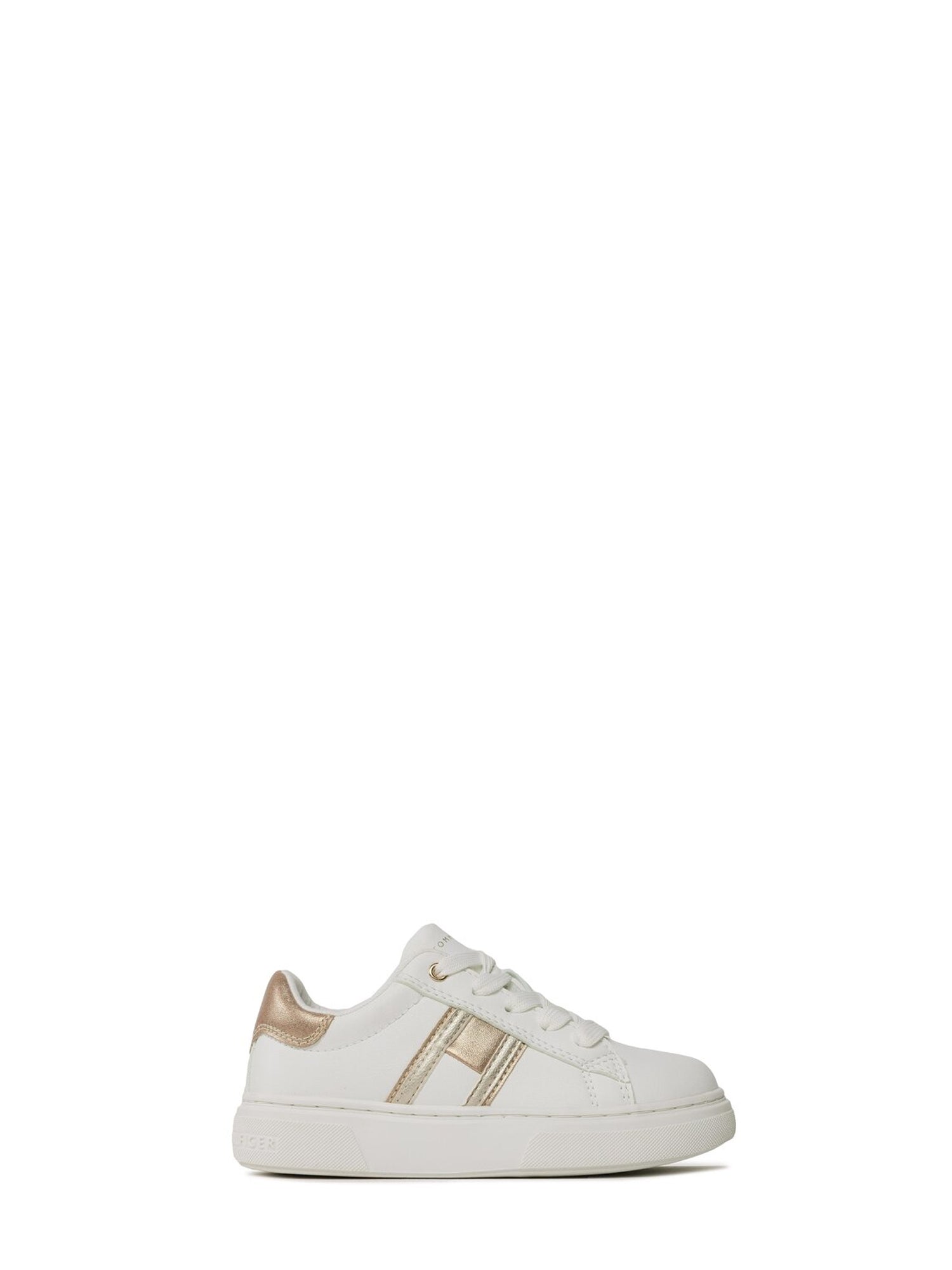 TOMMY HILFIGER SNEAKERS BASSE KRISTAL LOW GS JR BIANCO