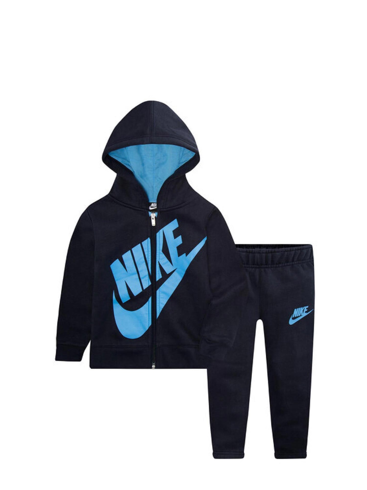 NIKE SUEDED FLCE FUTURA JOGG SE TUTA NEONATO BLU