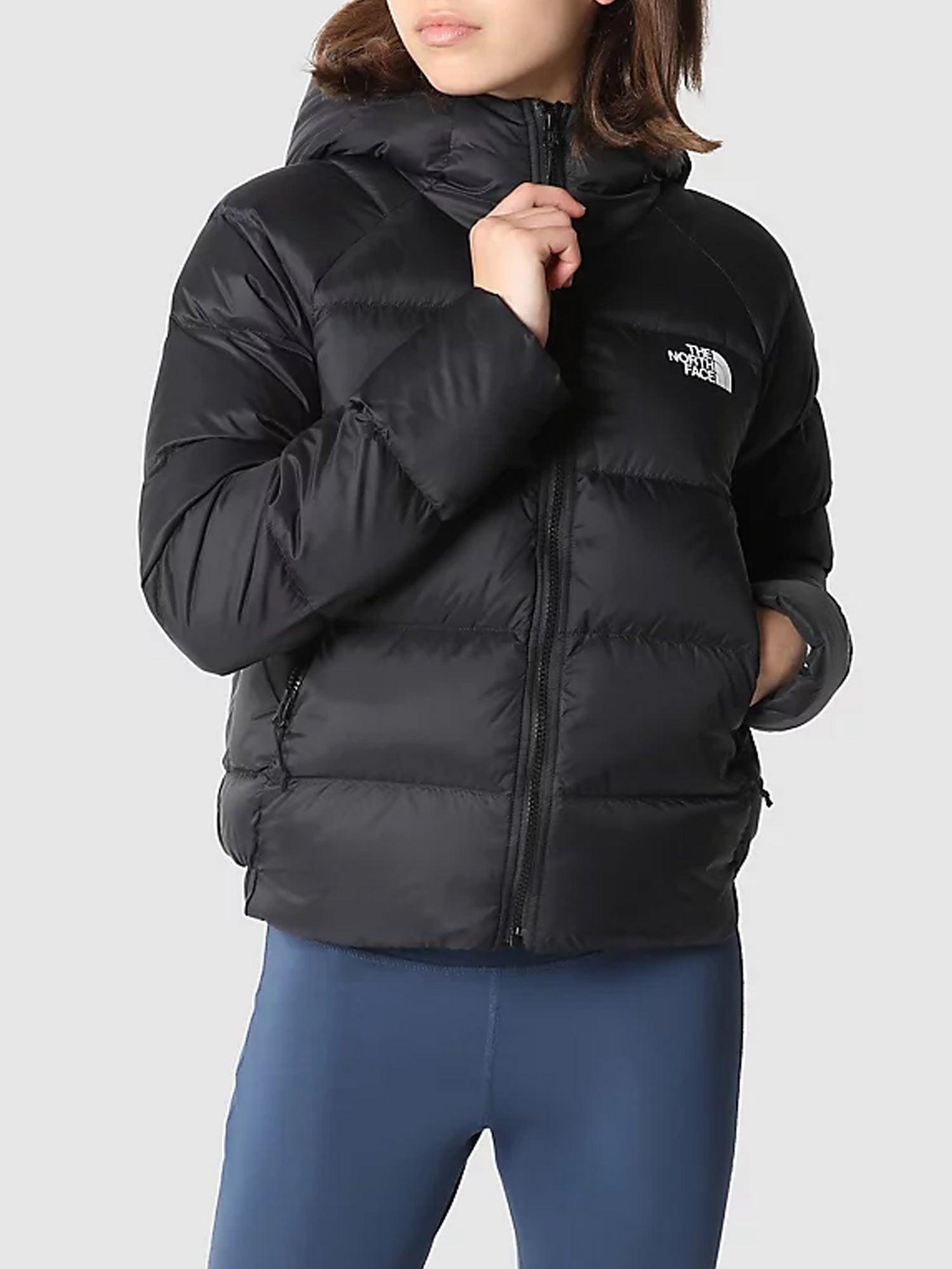 THE NORTH FACE GIUBBINO CON CAPPUCCIO HYALITE NERO