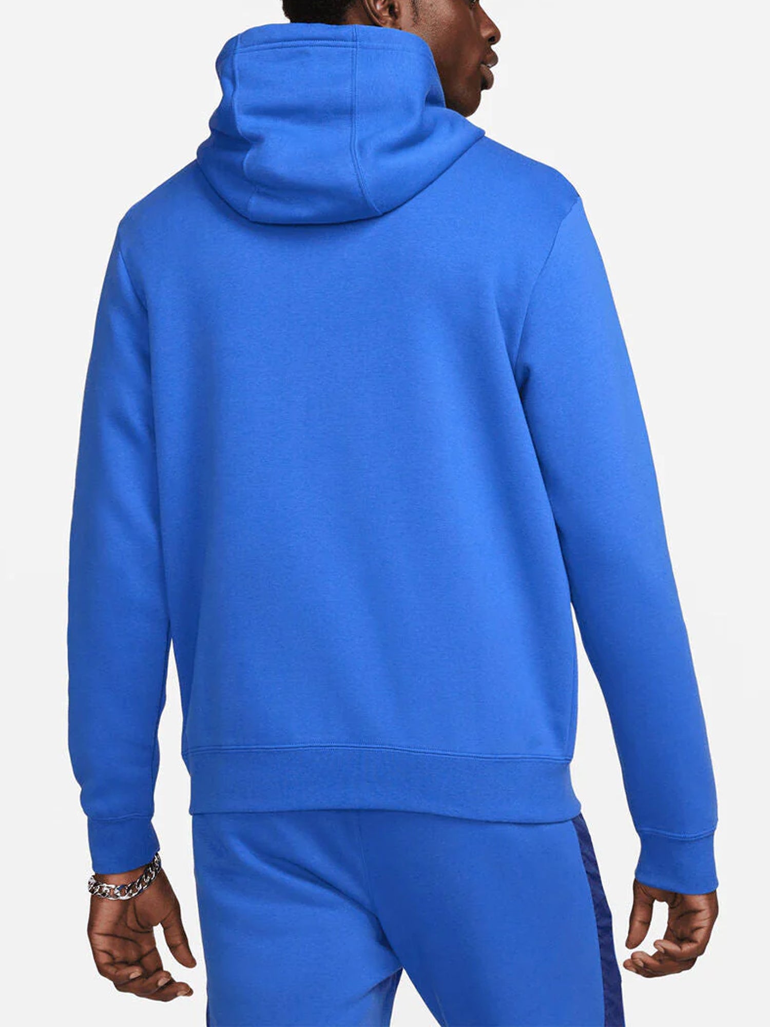 NIKE SPORTSWEAR FELPA CON CAPPUCCIO UOMO BLU ROYAL