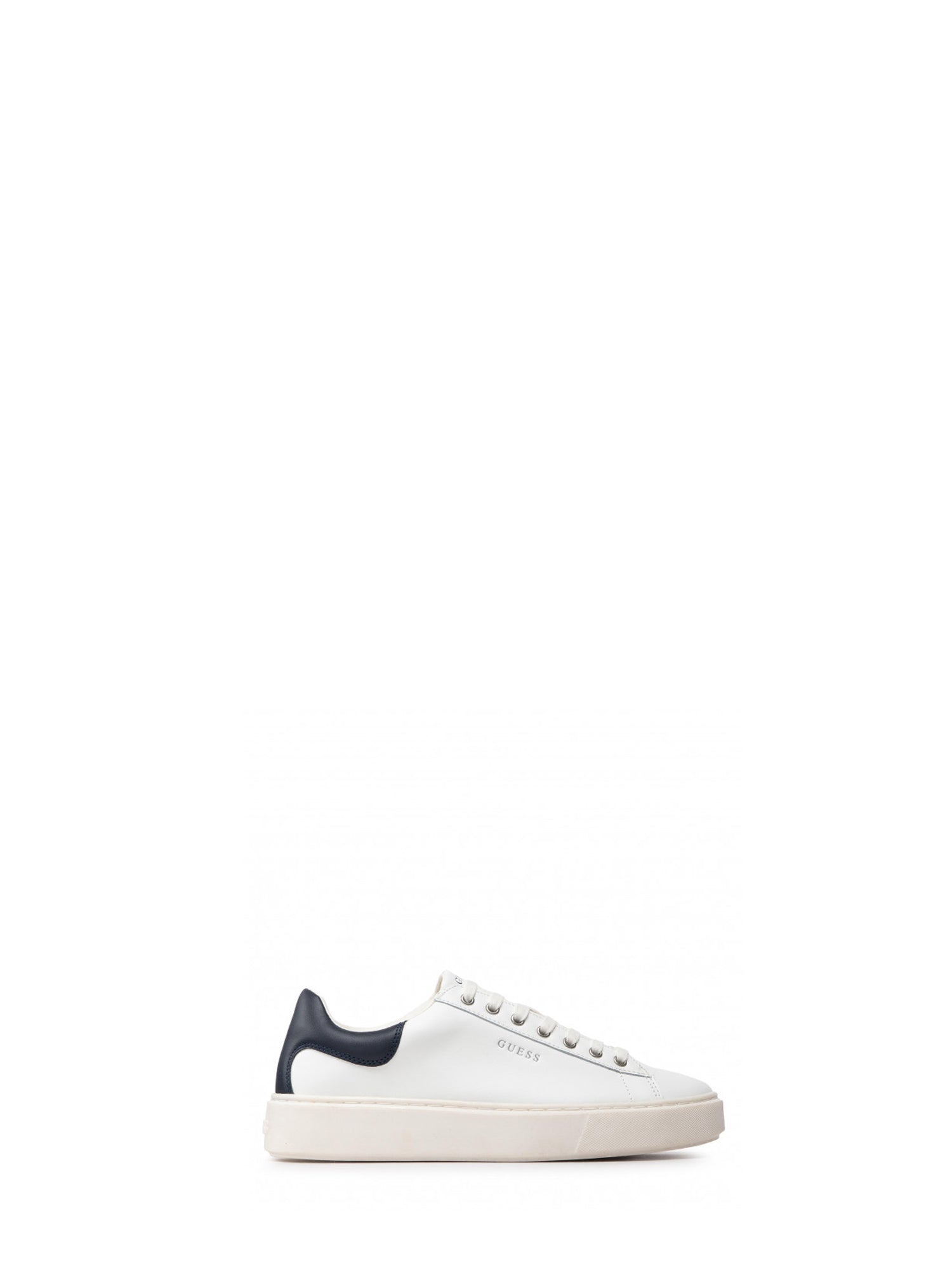 GUESS JEANS SNEAKERS VICE BIANCO-BLU