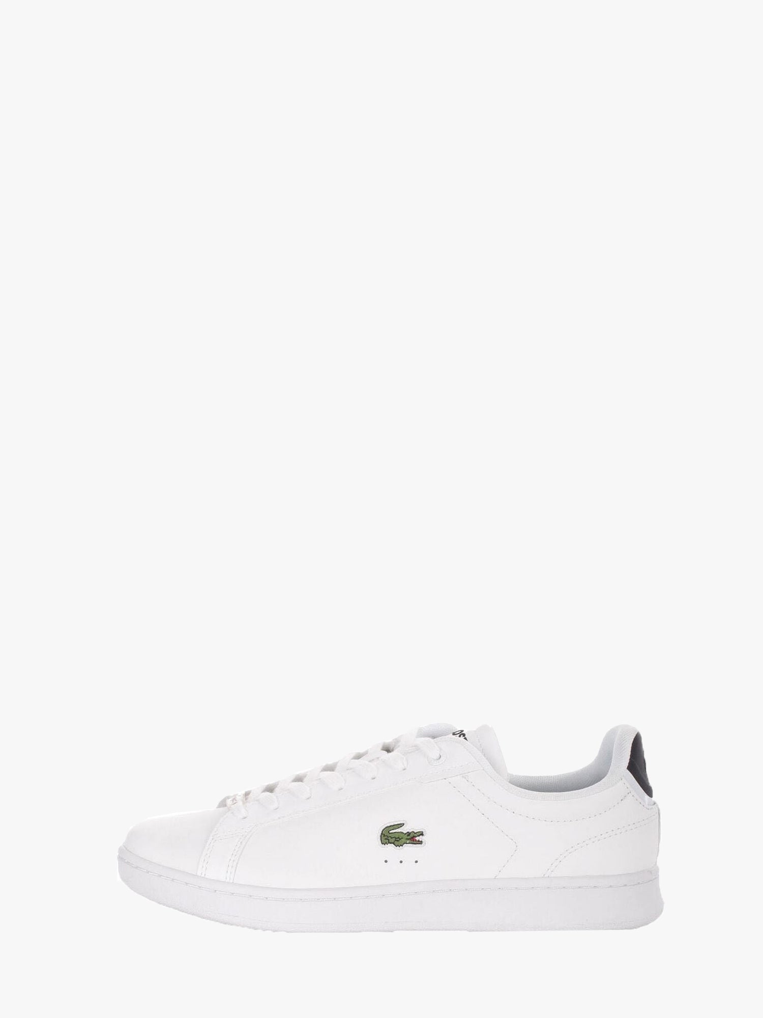 LACOSTE SNEAKERS CARNABY PRO BIANCO - NERO