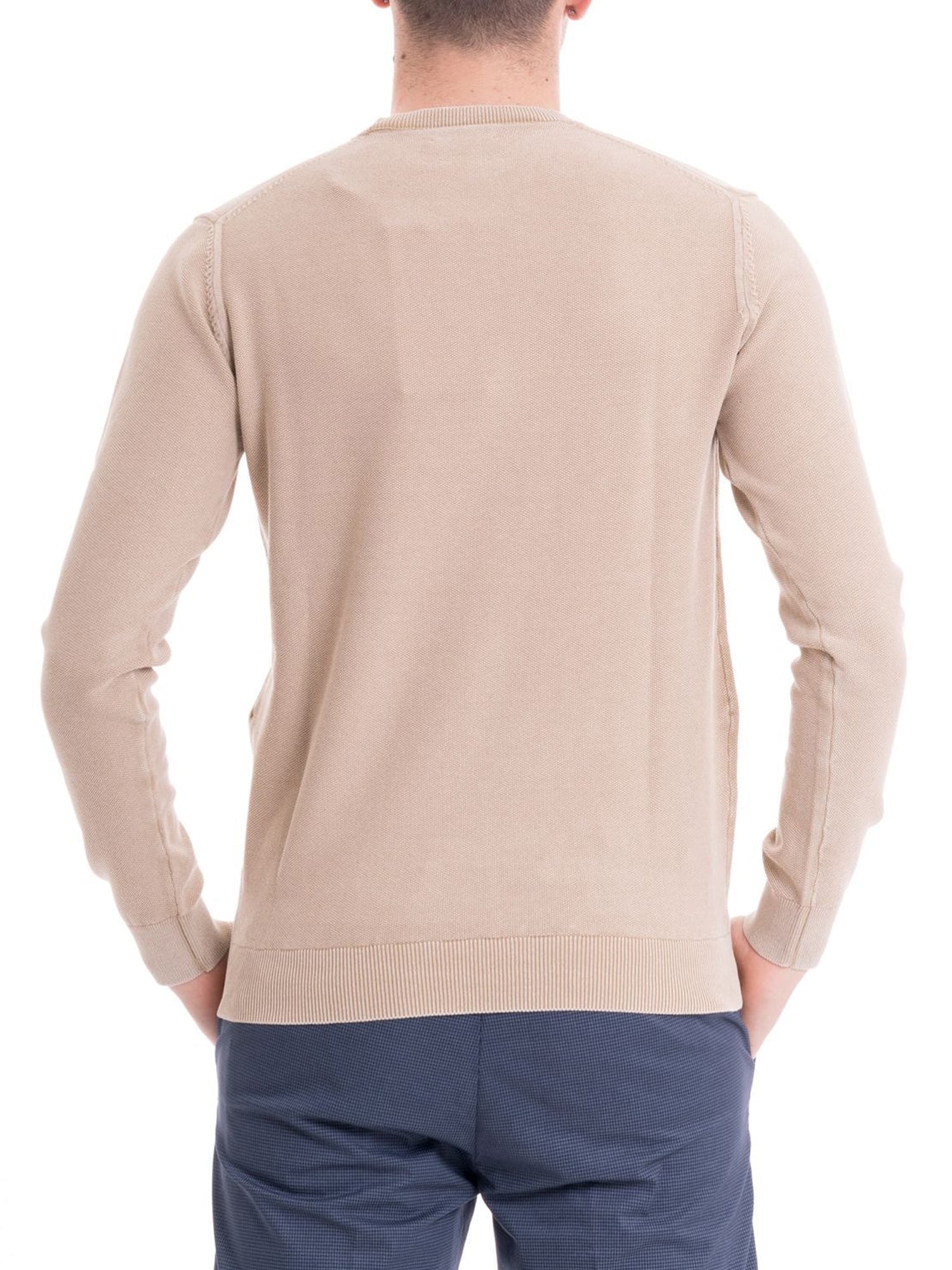 MARKUP PULLOVER GIROCOLLO BEIGE