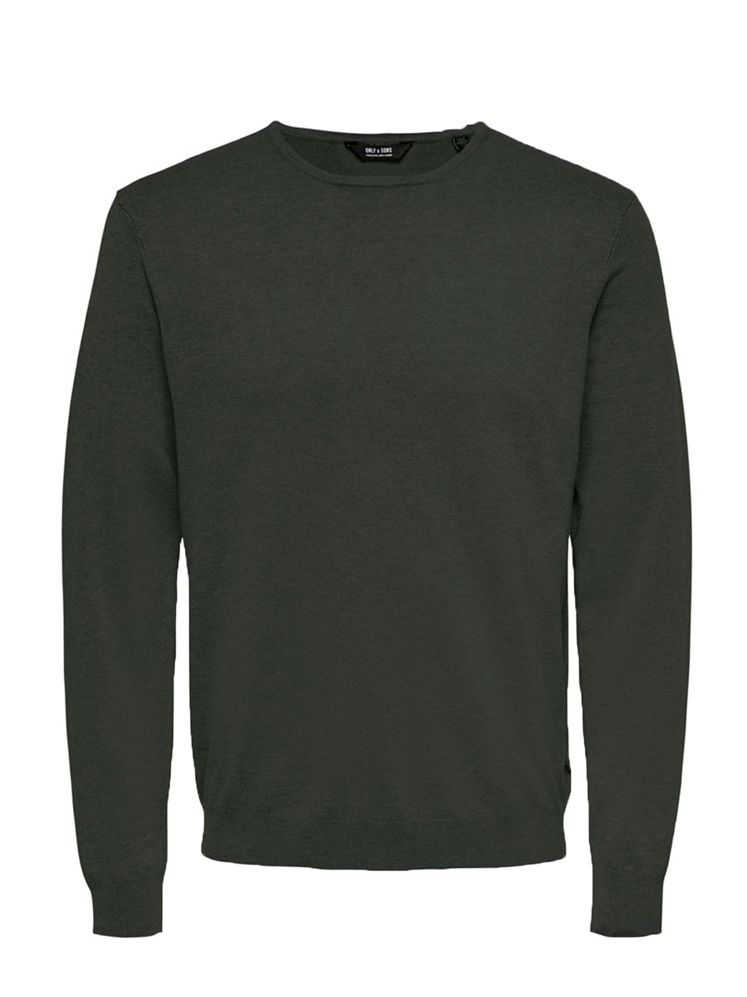 ONLY&SONS PULLOVER WYLER GIROCOLLO VERDE TORBA