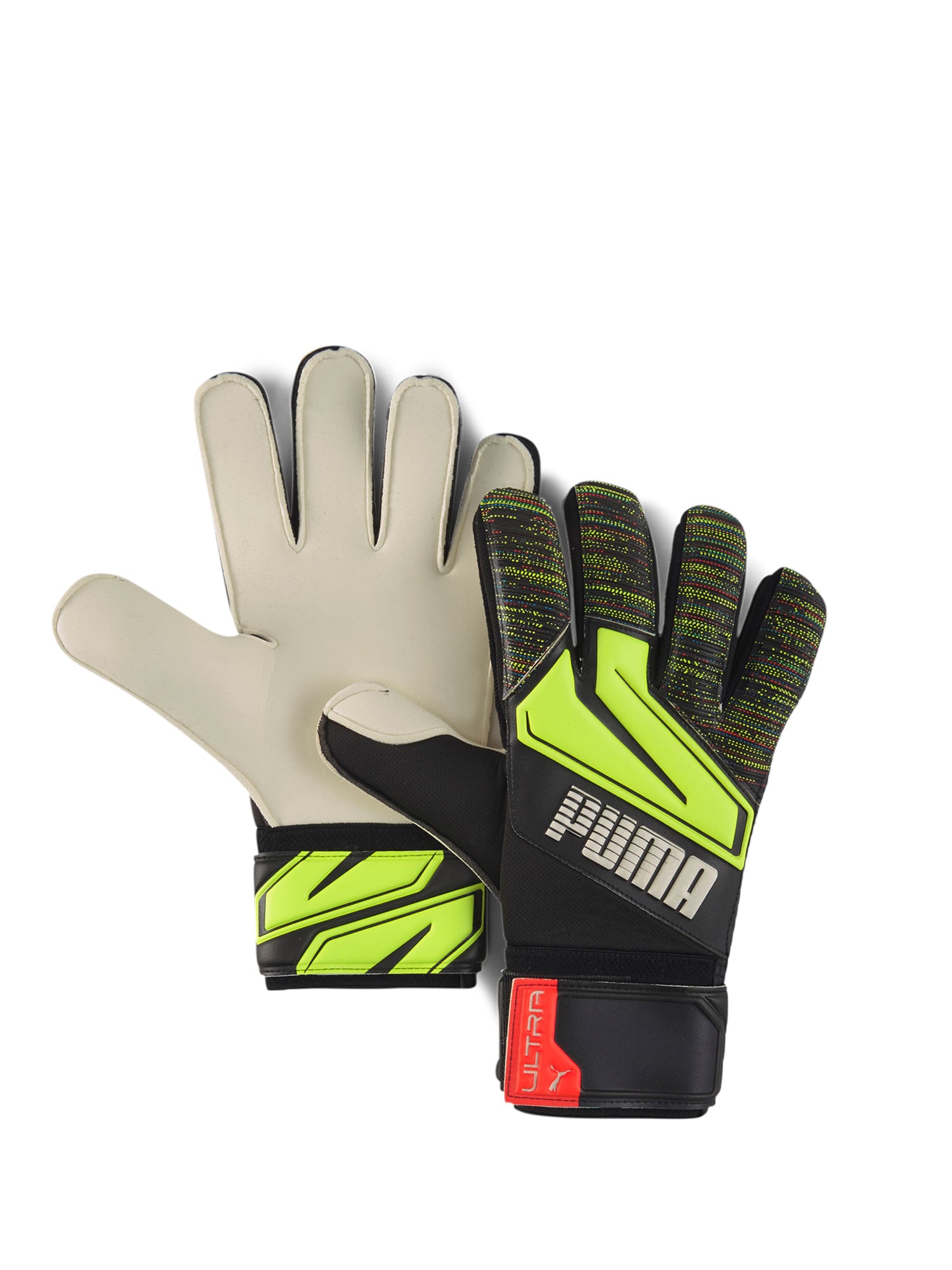 PUMA GUANTI DA PORTIERE ULTRA GRIP 3 RC NERO - MULTICOLOR