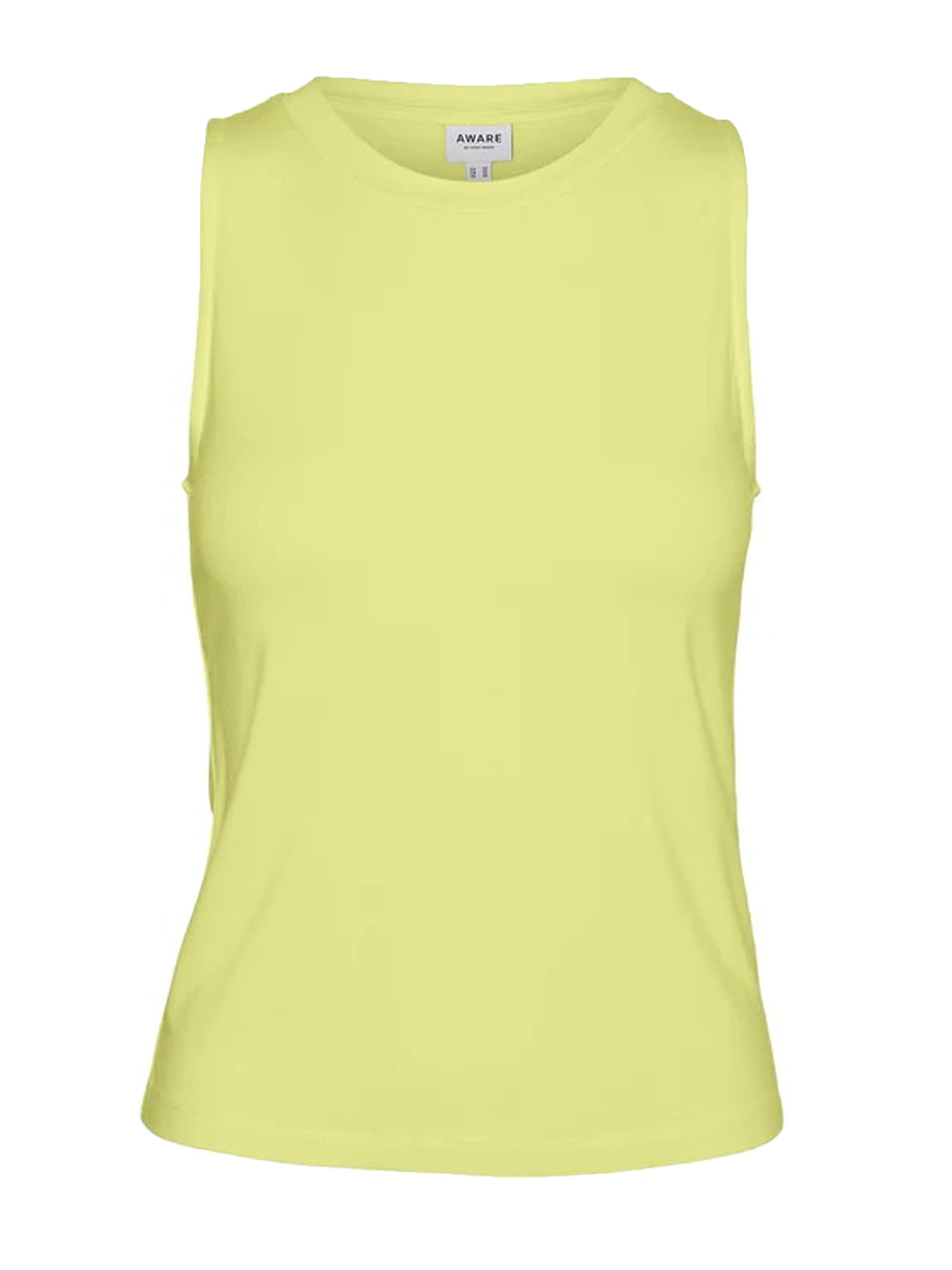 VERO MODA TOP A CANOTTA VERDE LIME