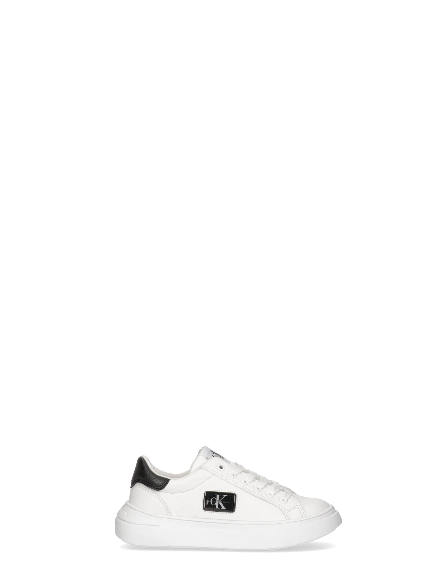 CALVIN KLEIN SHOES SNEAKERS BASSE BIANCO