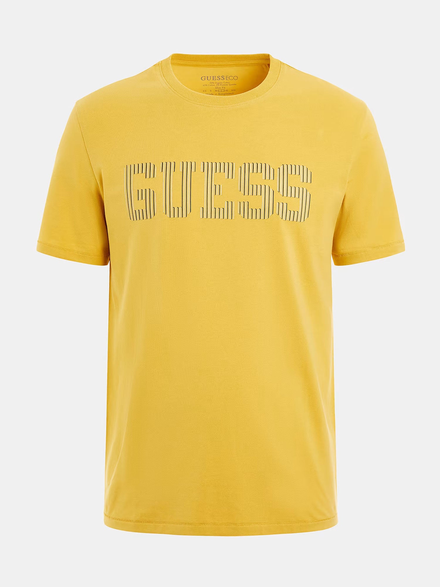 GUESS JEANS T-SHIRT ERMAK GIALLO