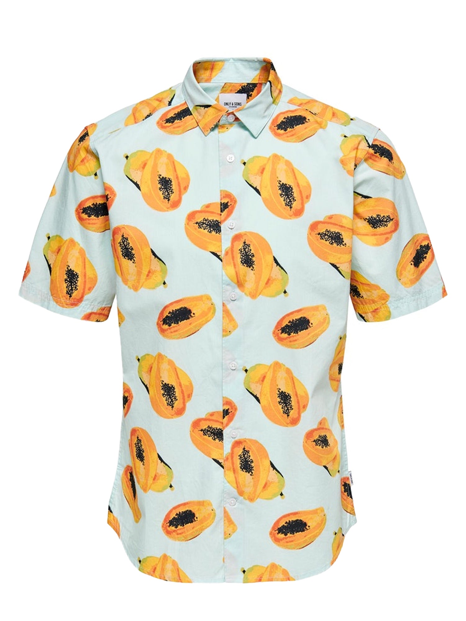 ONLY&SONS CAMICIA STAMPATA FANTASIA TROPICALE