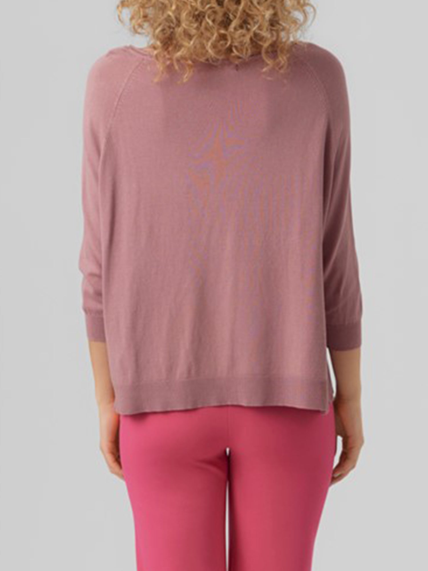 VERO MODA MAGLIA MANICHE 3/4 NELLIE ROSA