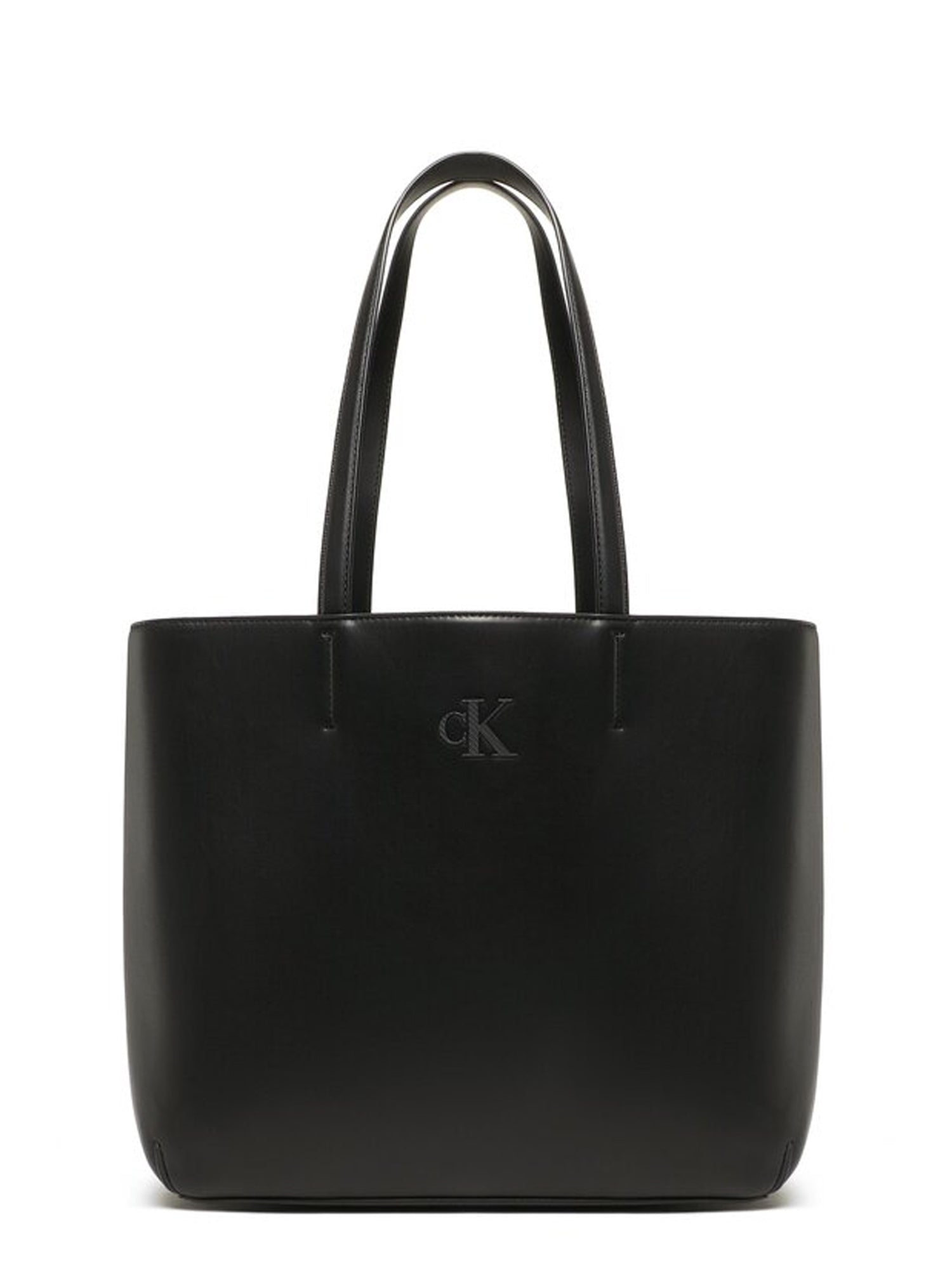 CALVIN KLEIN ACCESSORIES BORSA SHOPPING SLEEK SHOPPER29 SOLID NERO