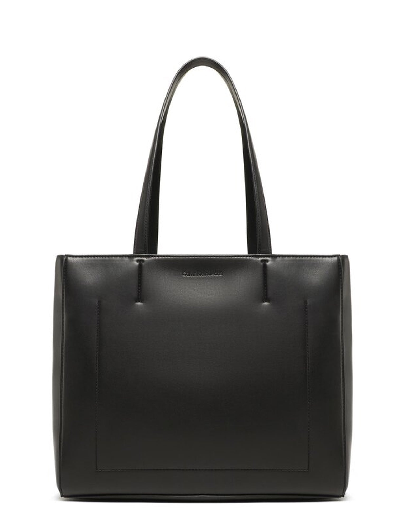 CALVIN KLEIN ACCESSORIES BORSA SHOPPING SLEEK SHOPPER29 SOLID NERO