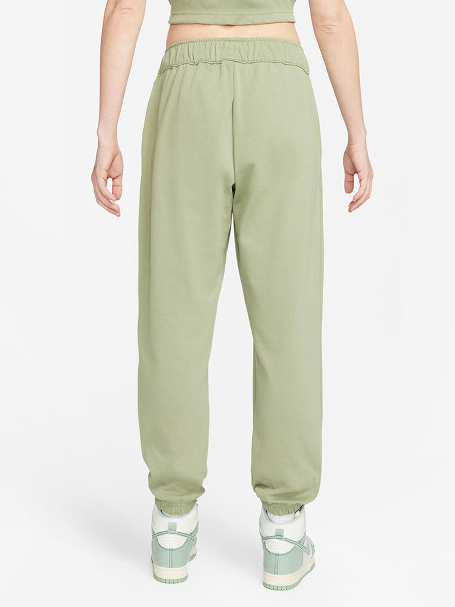 NIKE PANTALONI SPORTIVI SPORTSWEAR VERDE