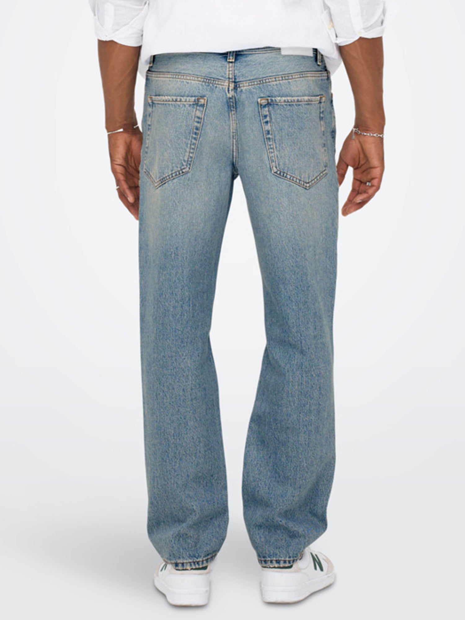 ONLY&SONS JEANS EDGE IN DENIM BLU CHIARO