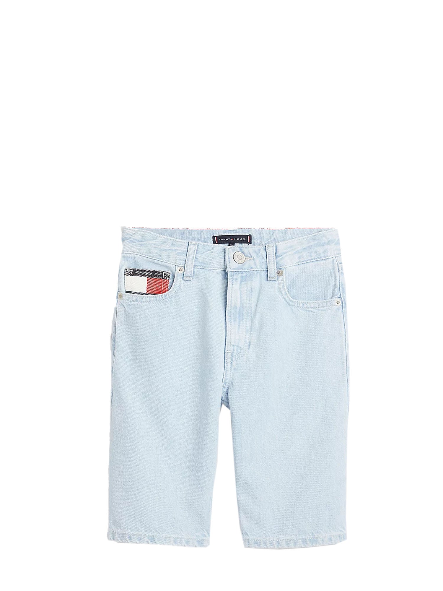 TOMMY HILFIGER SHORTS STRAIGHT FIT IN DENIM