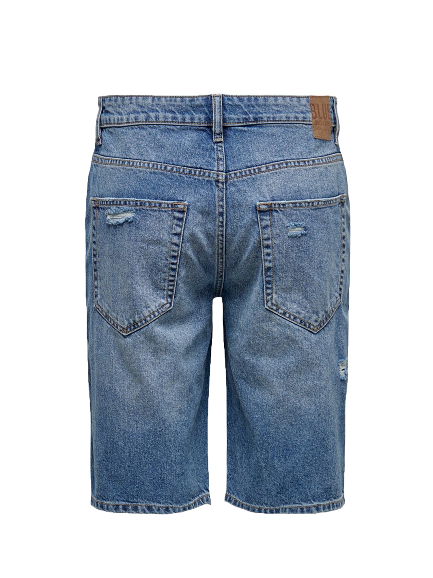 ONLY&SONS PANTALONCINI IN DENIM BLU