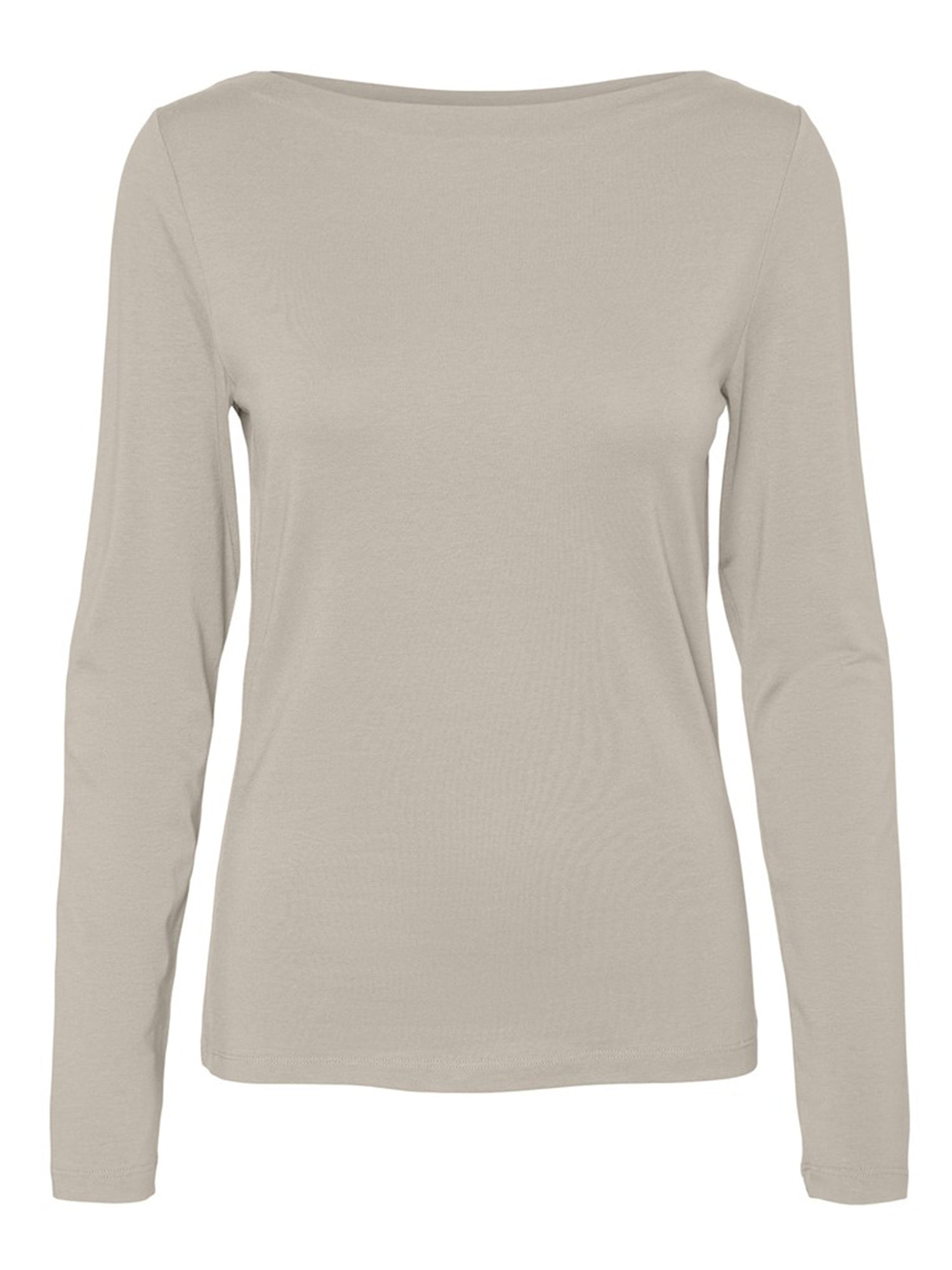 VERO MODA T-SHIRT MANICA LUNGA PANDA BEIGE