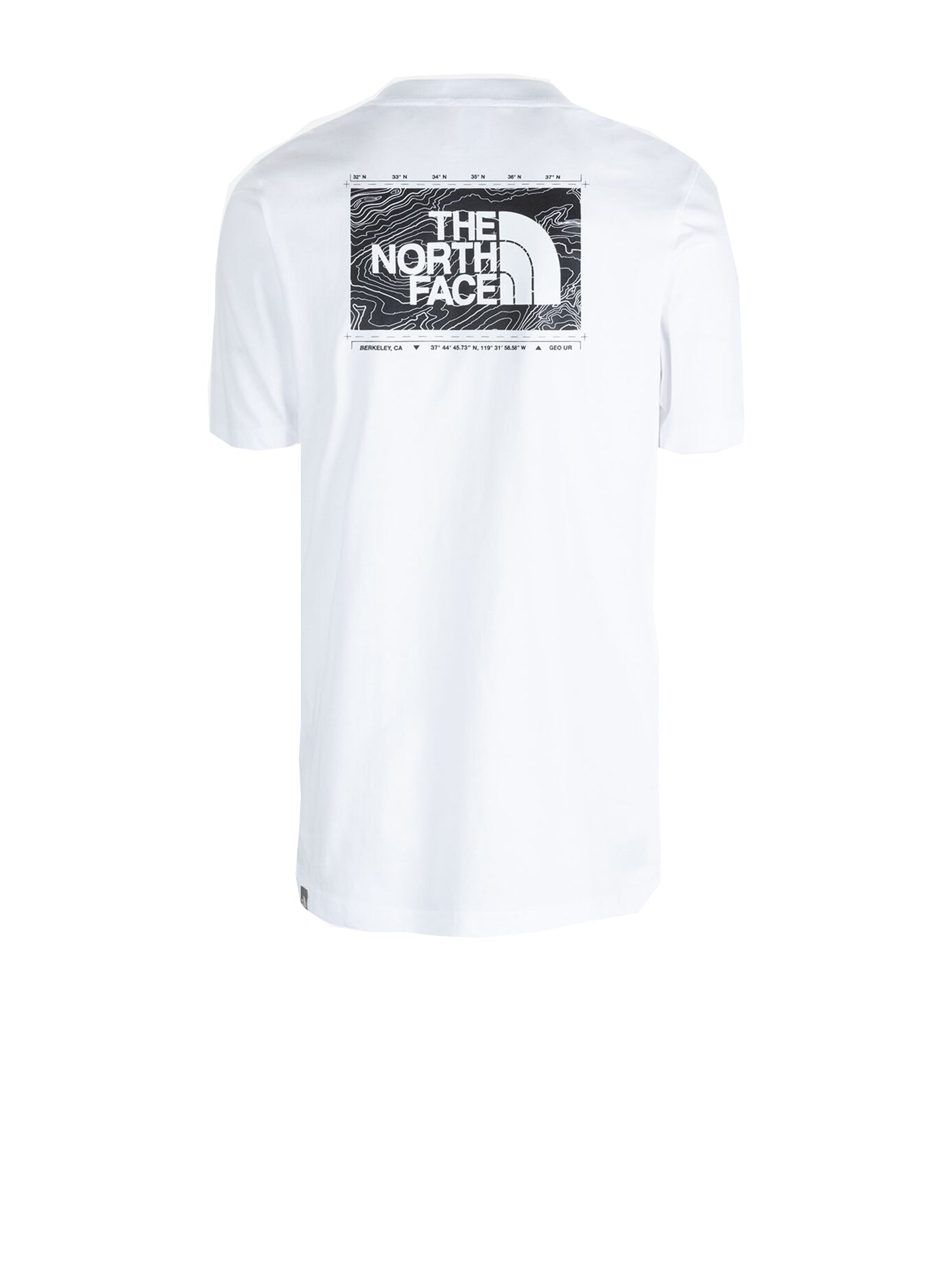 THE NORTH FACE T- SHIRT NEW ODLES BACK LOGO BIANCO