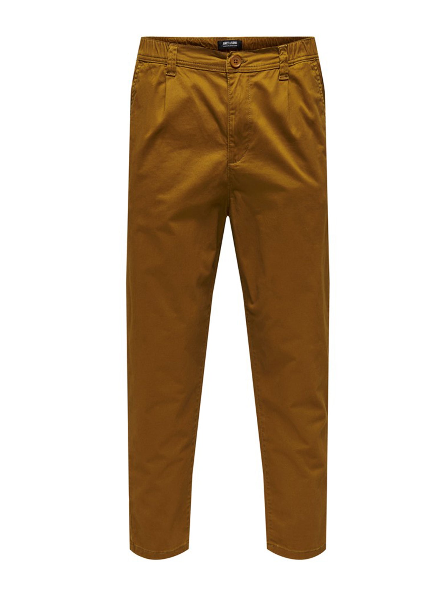 ONLY&SONS PANTALONI CHINO CAMMELLO