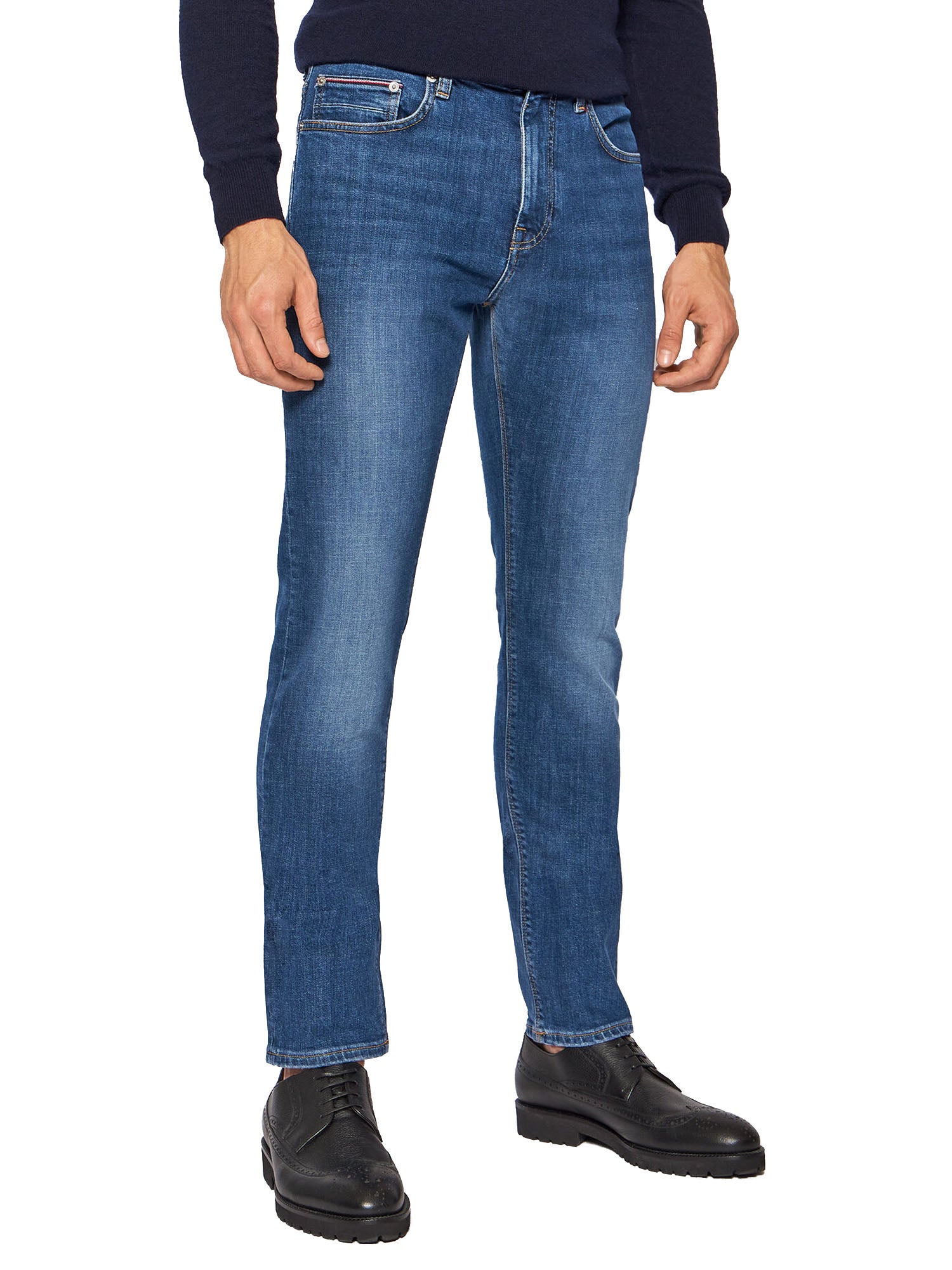 TOMMY HILFIGER JEANS BLEECKER SLIM BLU SCURO