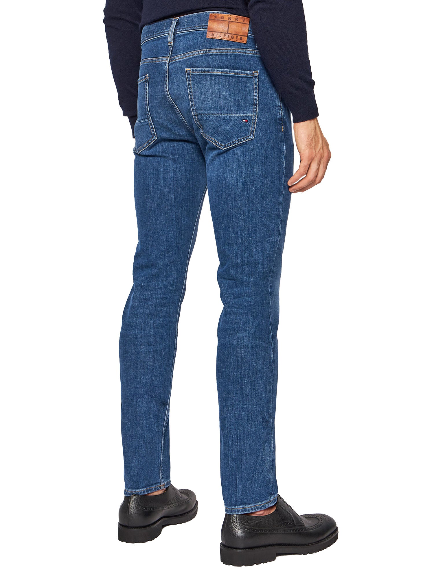 TOMMY HILFIGER JEANS BLEECKER SLIM BLU SCURO