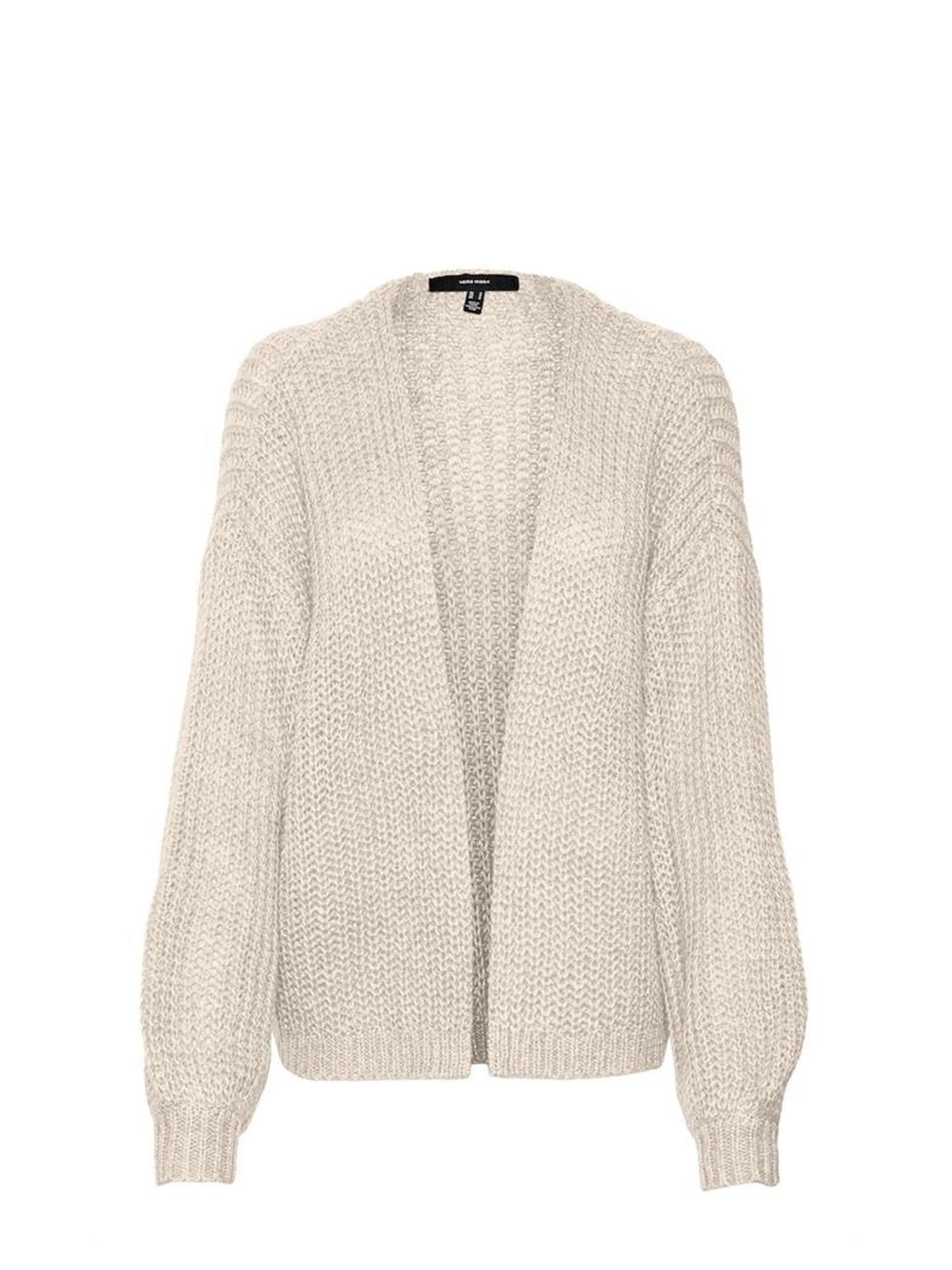 VERO MODA THUNDER CARDIGAN APERTO BIANCO