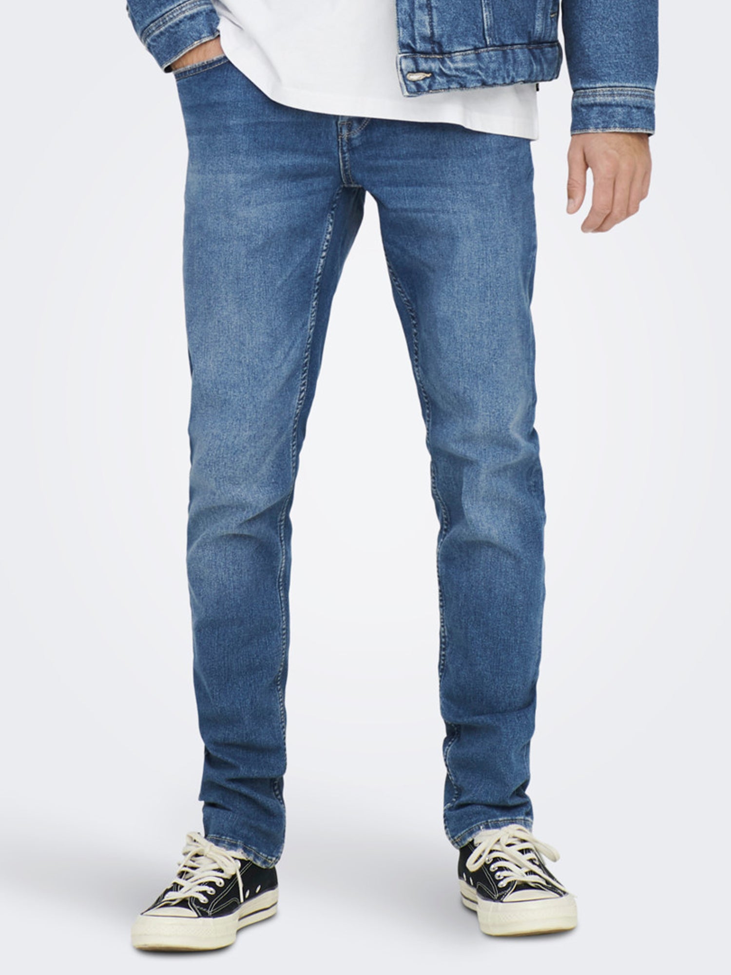 ONLY&SONS JEANS LOOM SLIM IN DENIM BLU