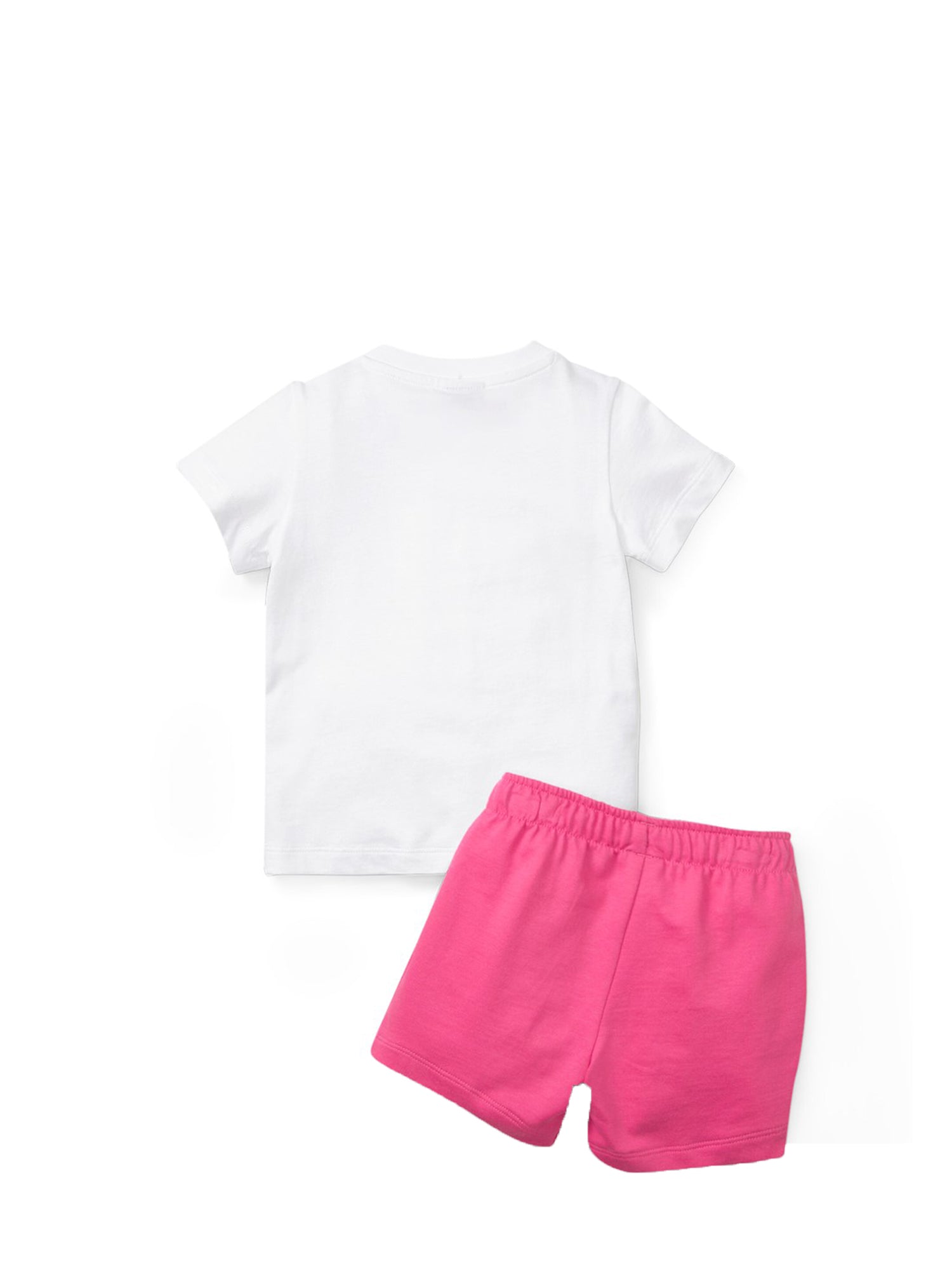 PUMA COMPLETINO MINICATS & SHORTS BIANCO - ROSA