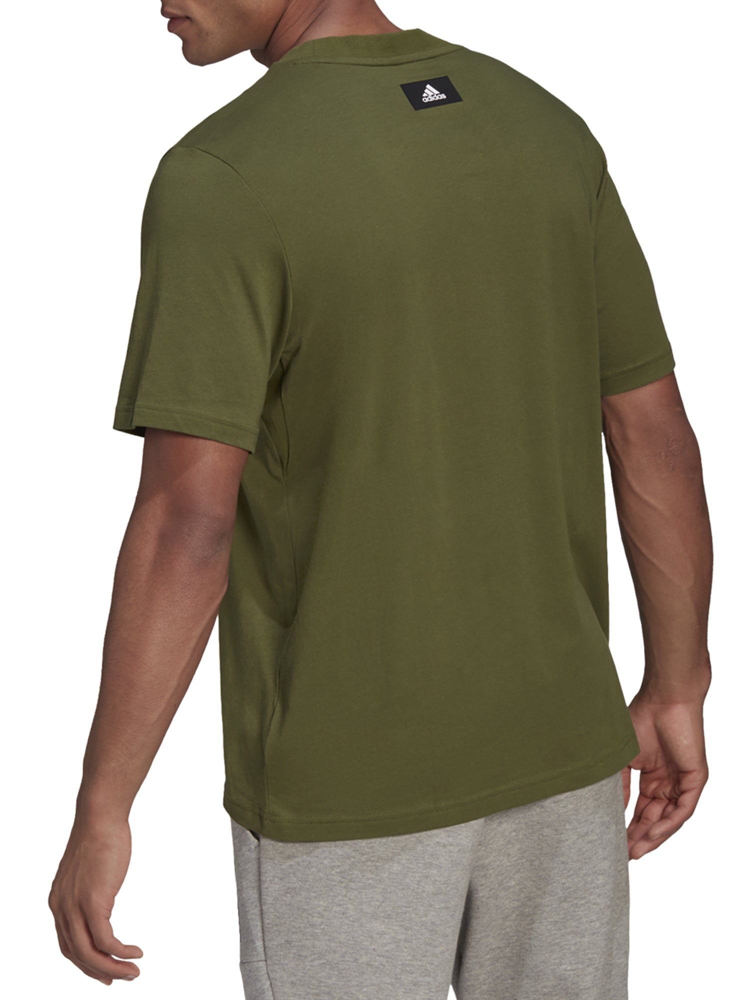 ADIDAS T-SHIRT SPORTSWEAR VERDE - GIALLO