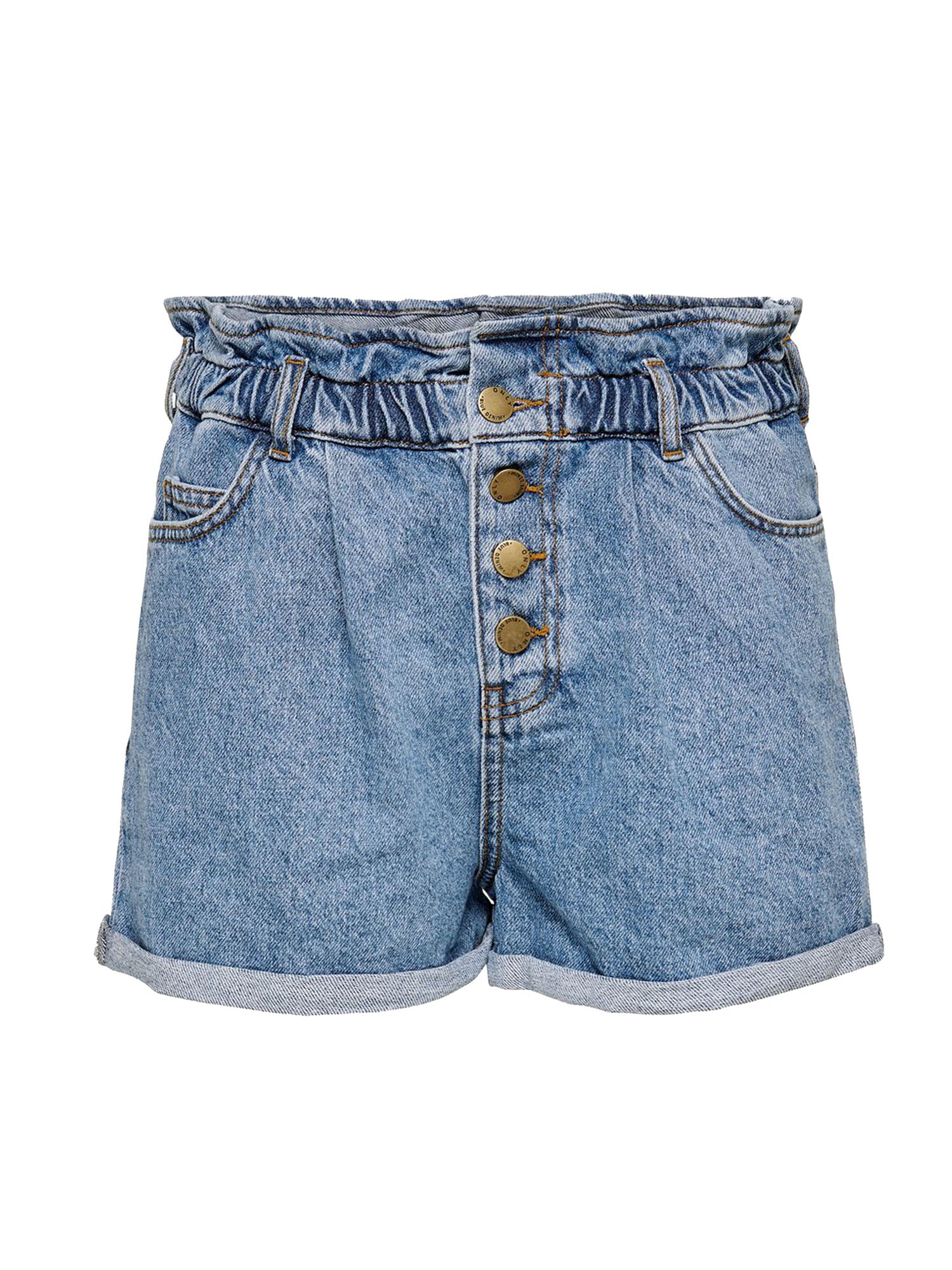 ONLY SHORTS IN DENIM BLU