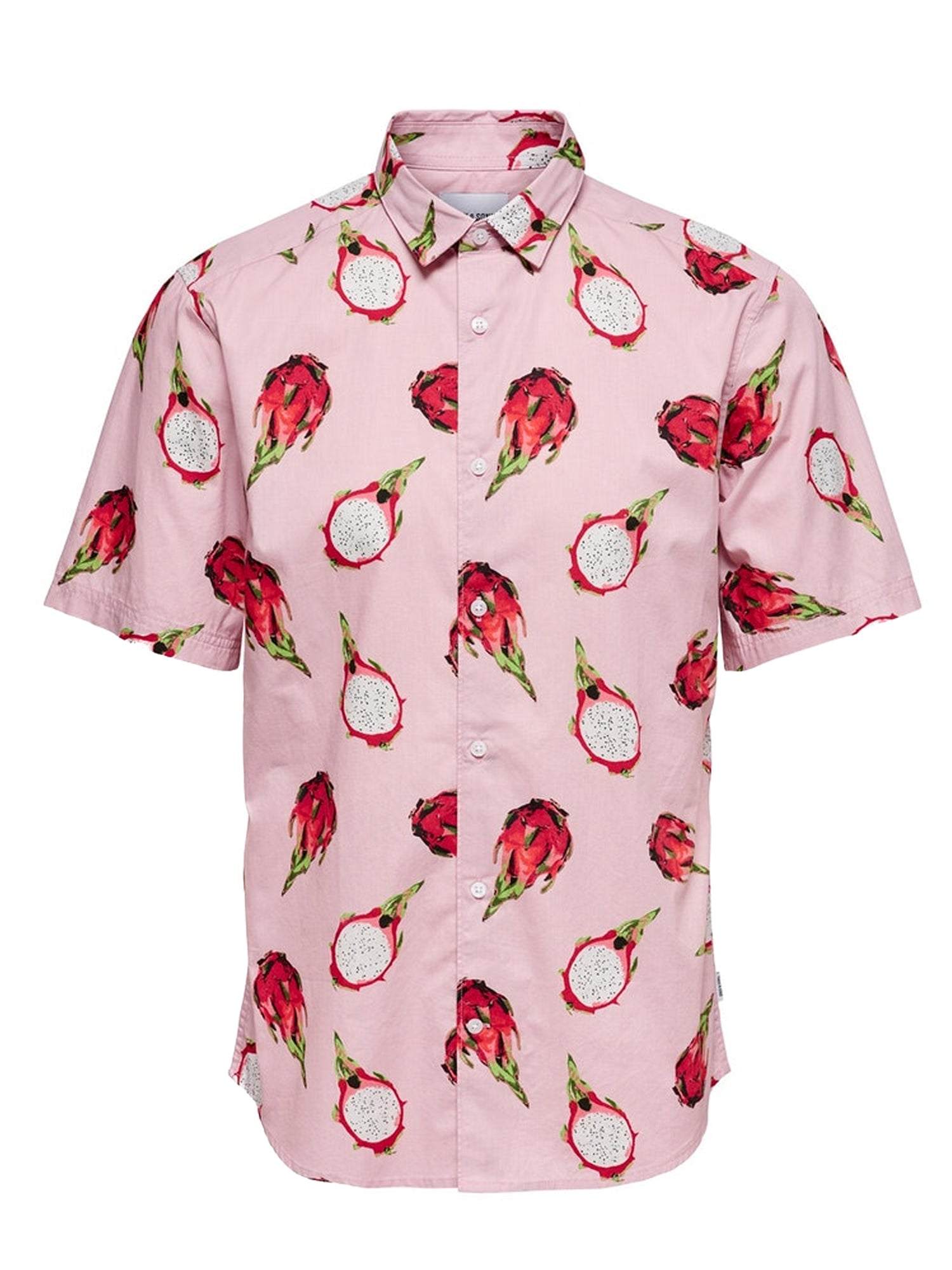 ONLY&SONS CAMICIA STAMPATA FANTASIA TROPICALE