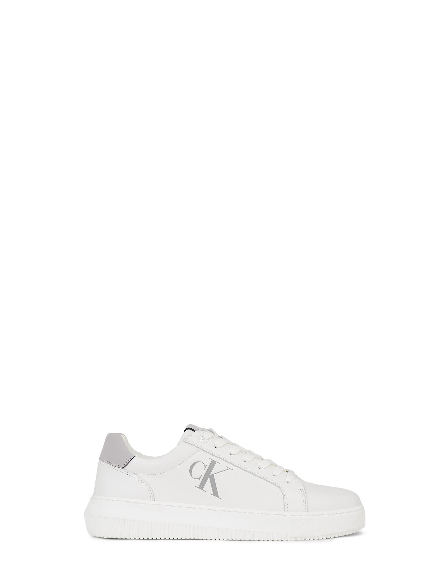 CALVIN KLEIN SHOES SNEAKERS BASSE CHUNKY CUPSOLE BIANCO