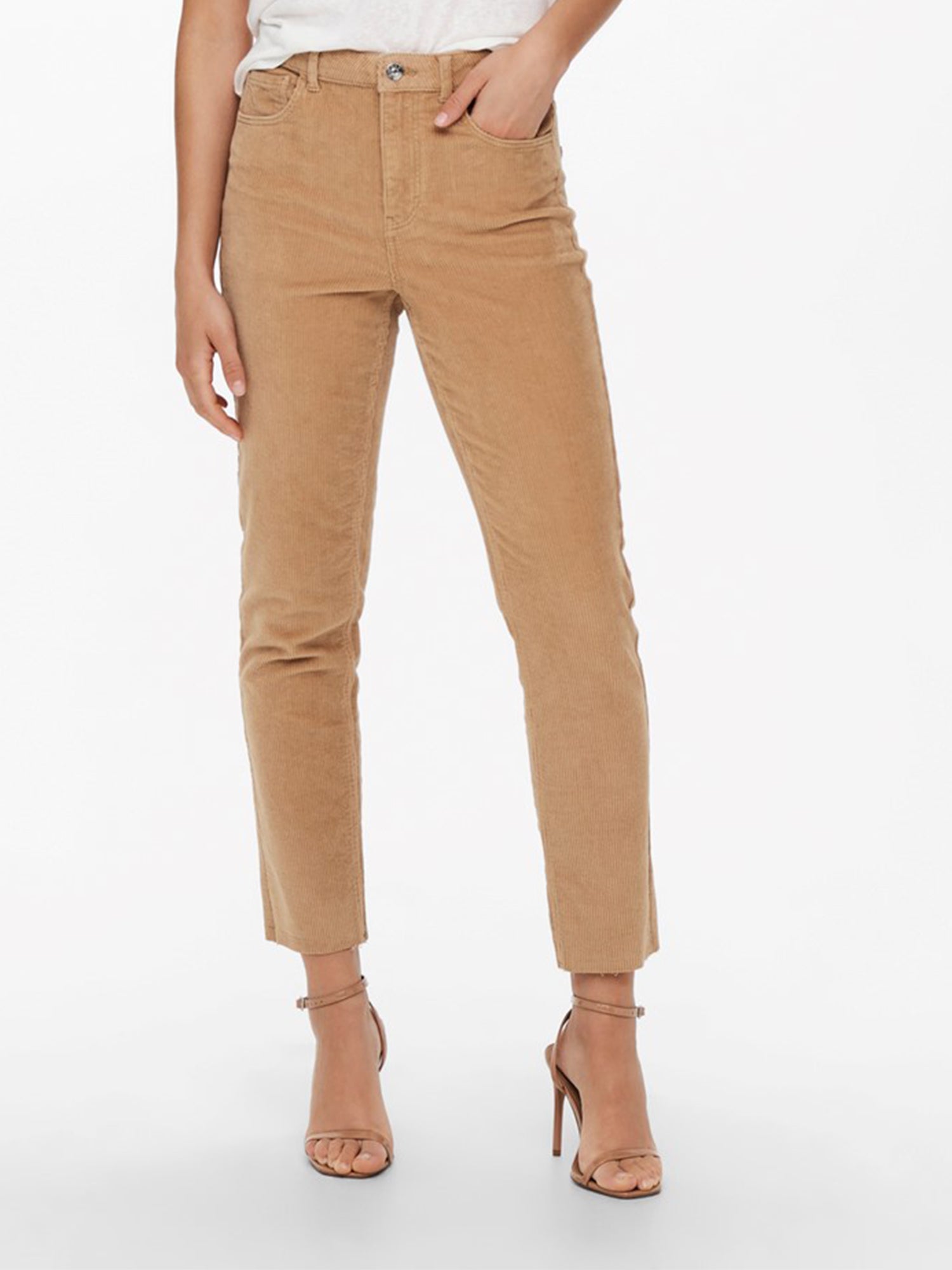 ONLY JEANS DI VELLUTO EMILY IN DENIM BEIGE