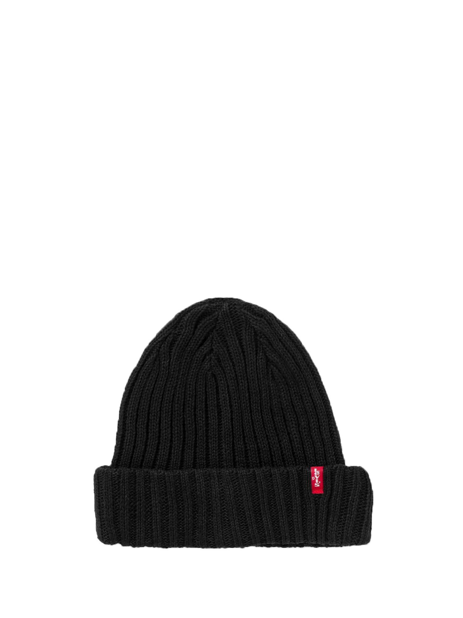 LEVI'S CAPPELLO RIBBED NERO