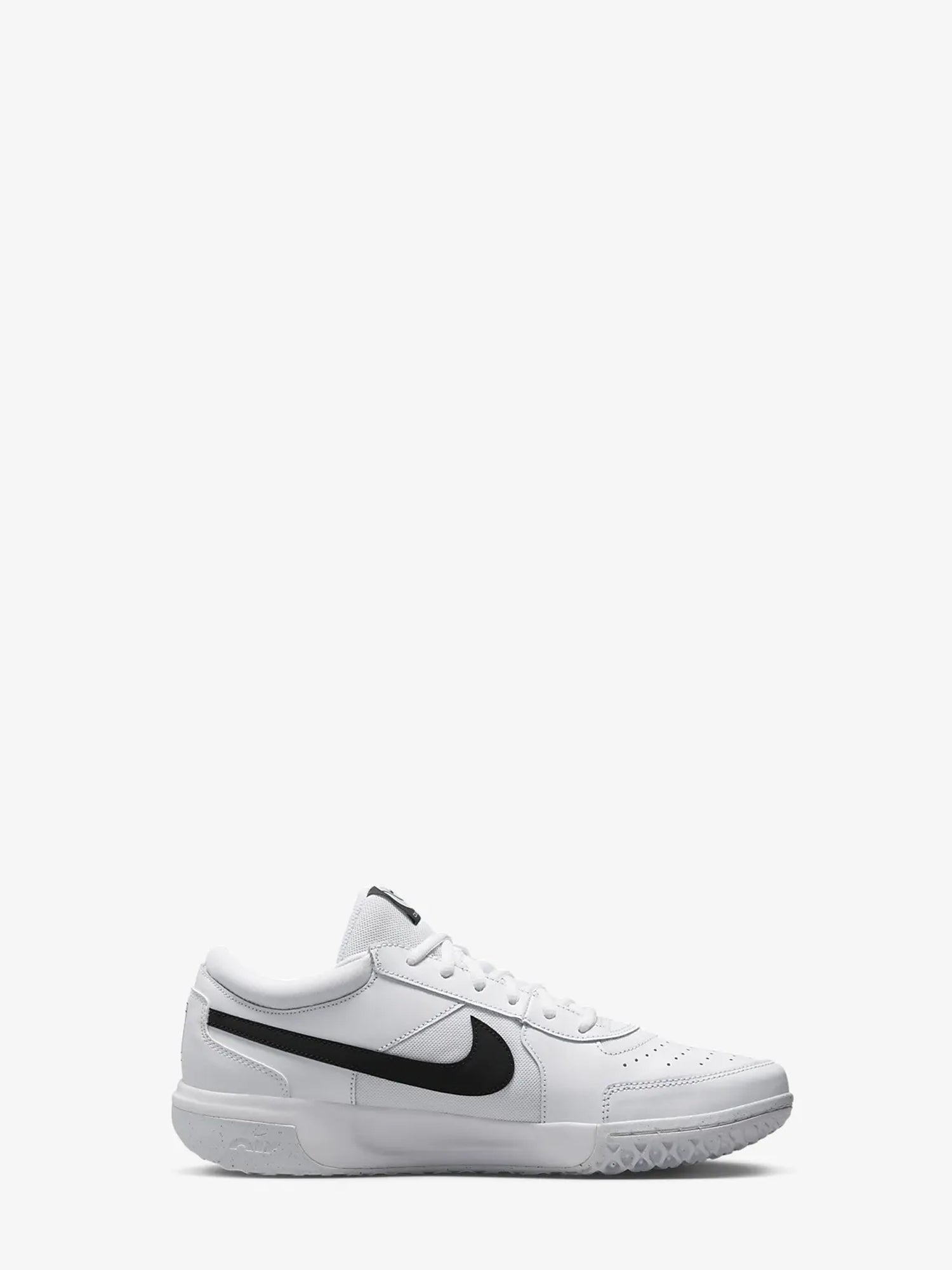 NIKE SNEAKERS BASSE COURT AIR ZOOM LITE 3 BIANCO-NERO