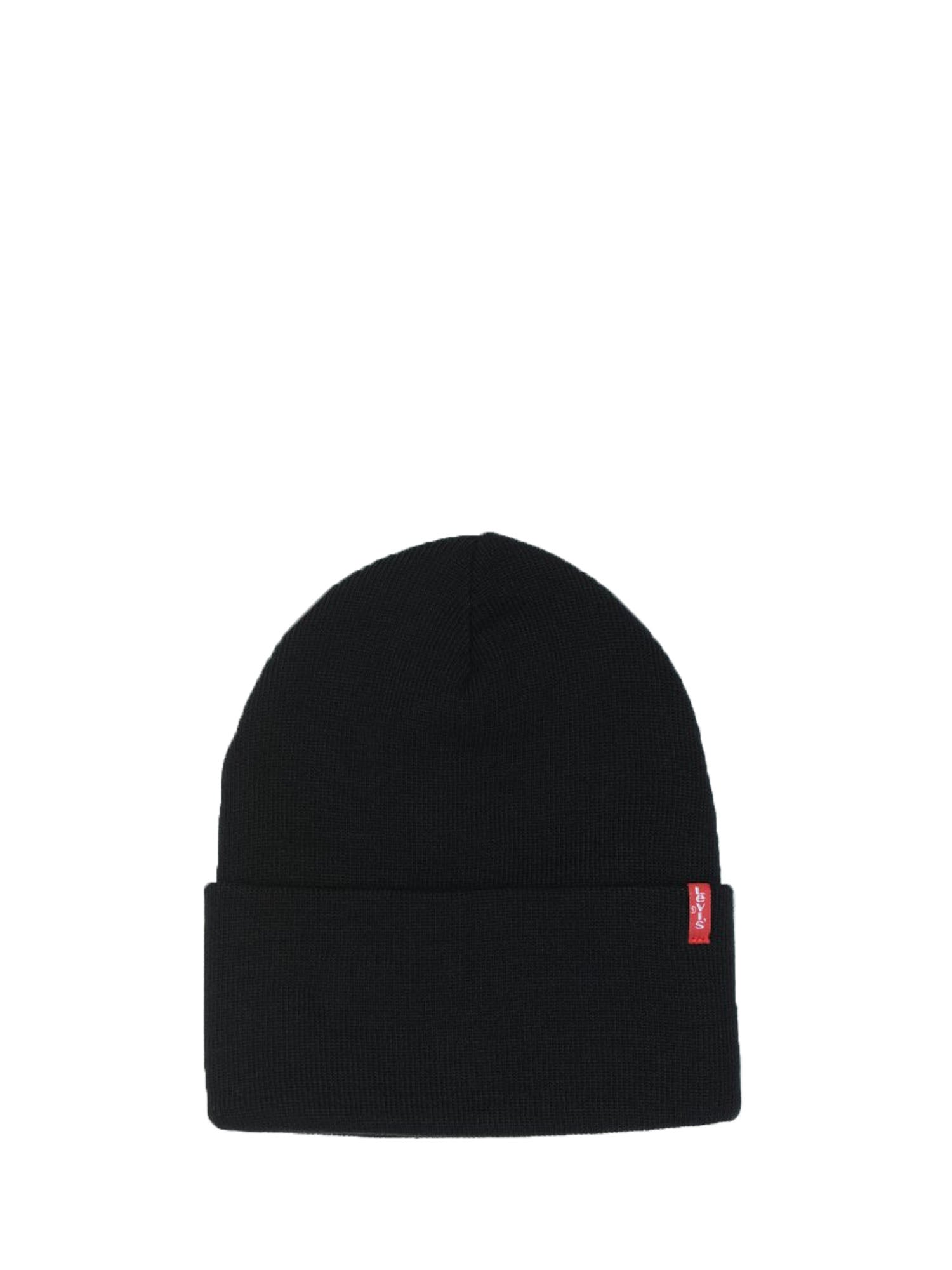 LEVI'S CAPPELLO SLOUCHY RED TAB NERO