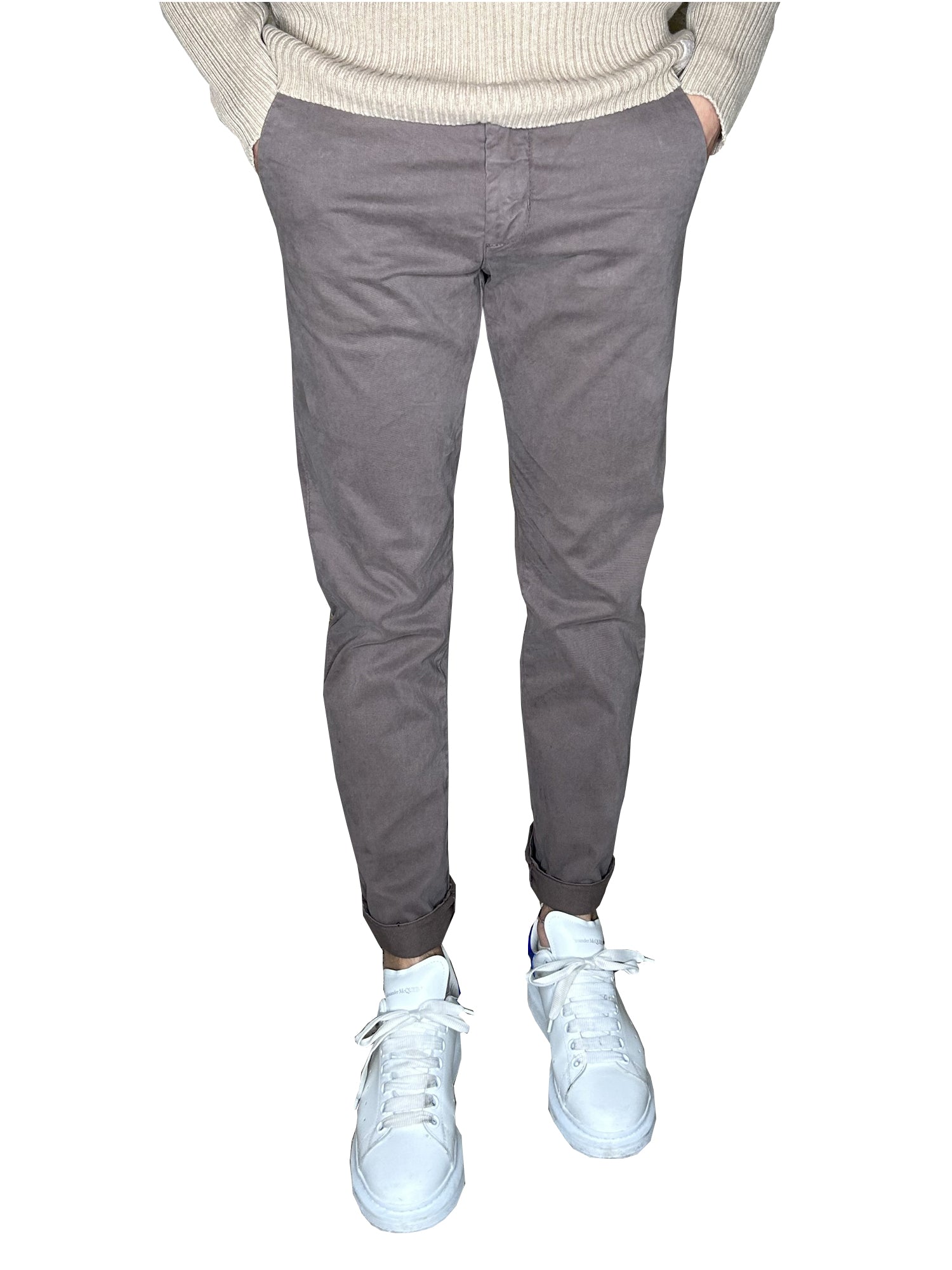 MARKUP PANTALONE CHINO TORTORA