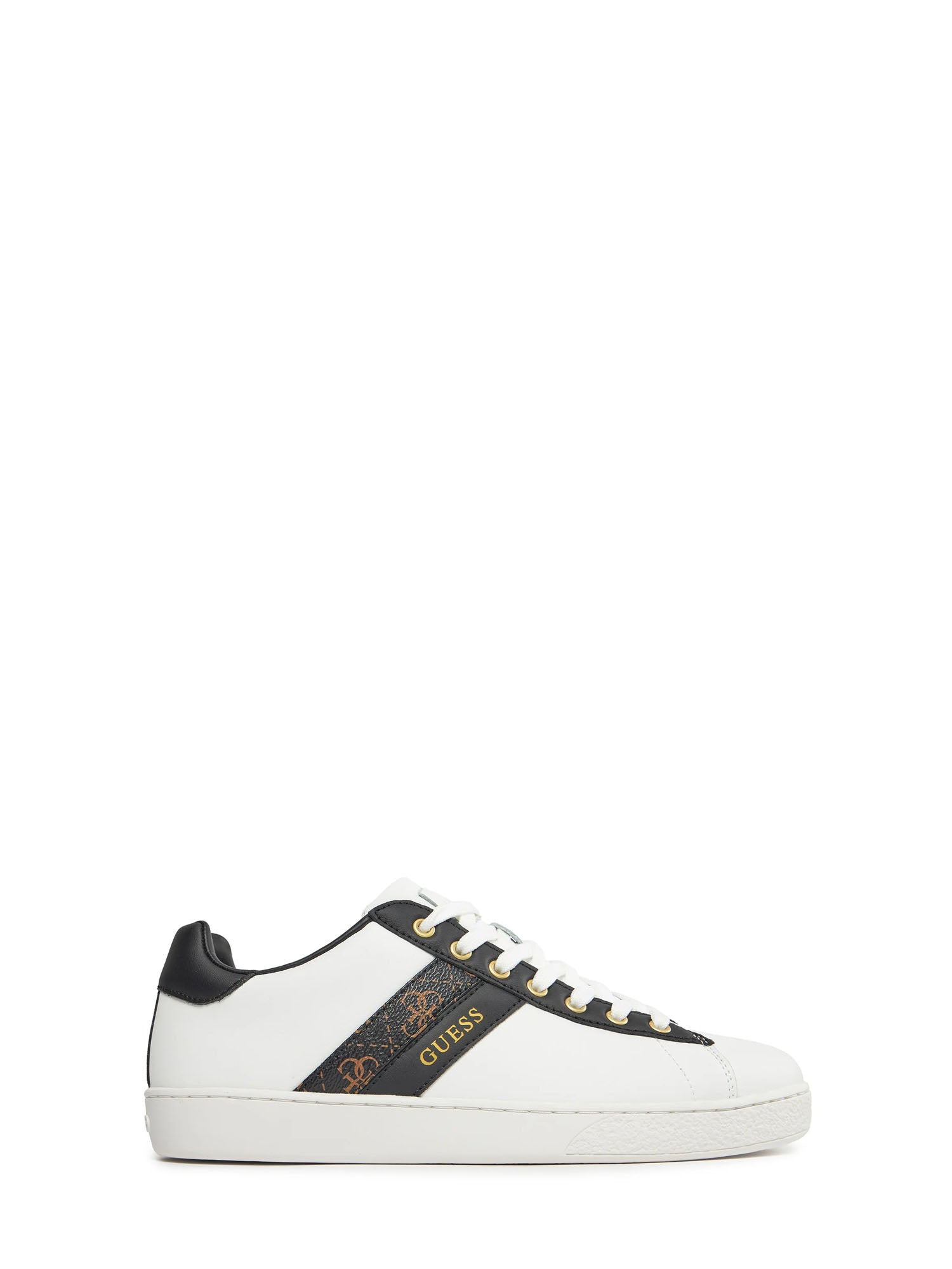 GUESS JEANS SHOES SNEAKERS NOLA II BIANCO