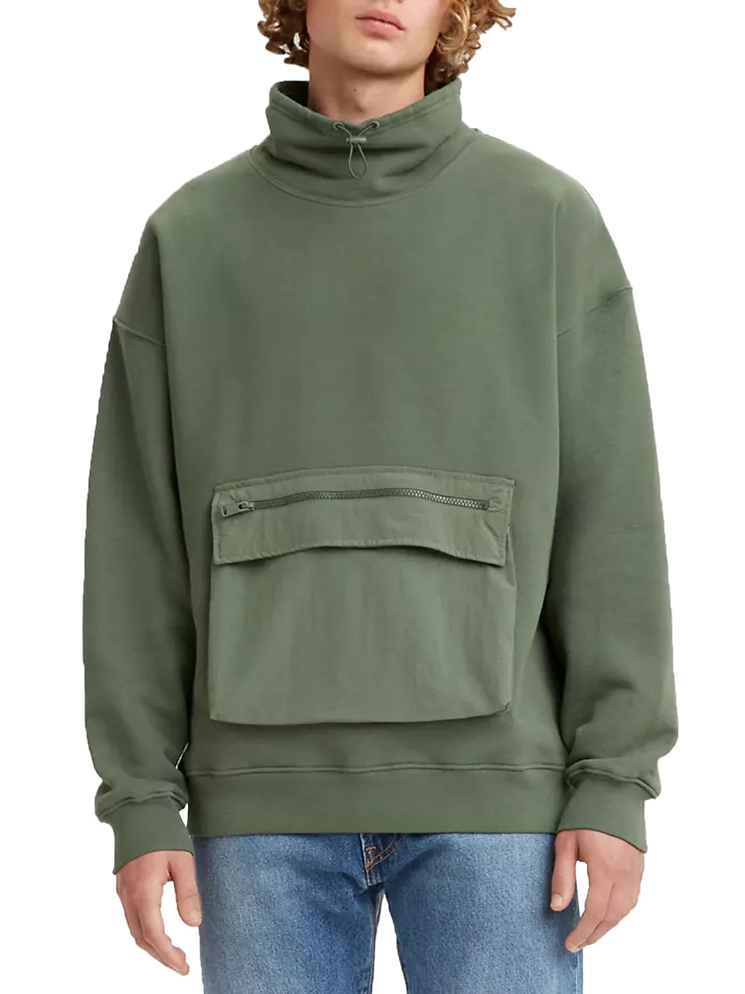 LEVI'S FELPA UTILITY CARGO VERDE