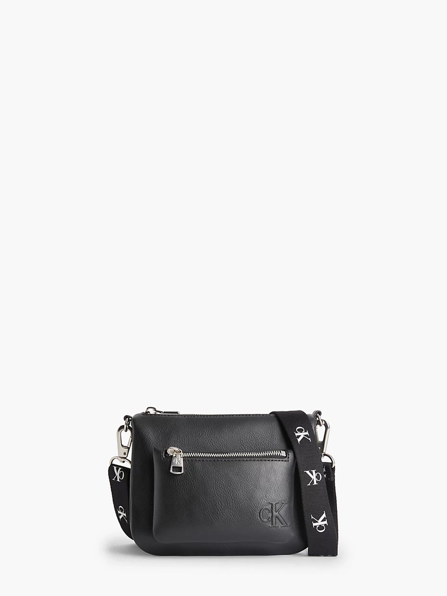 CALVIN KLEIN ACCESSORIES BORSA A TRACOLLA ULTRALIGHT BOXY POUCH20 NERO