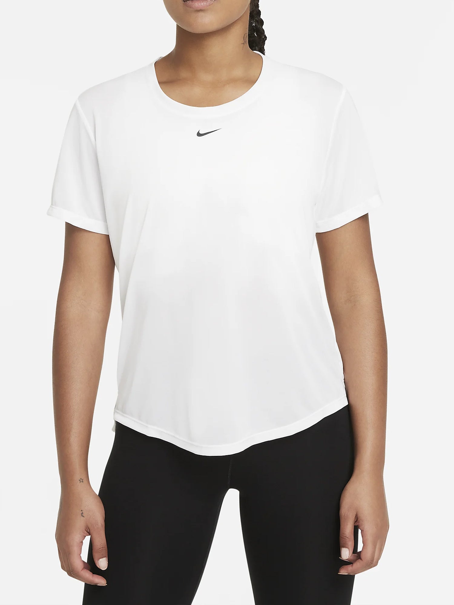 NIKE DRI-FIT ONE T-SHIRT BIANCO