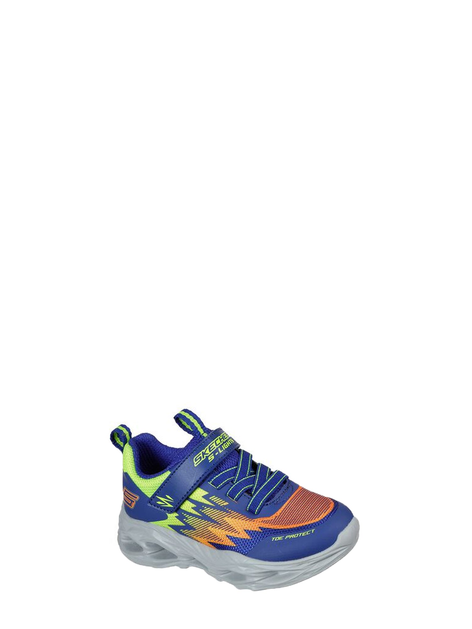 SKECHERS SNEAKERS LIGHTS-VORTEX-FLASH-ZORENT BLU - GIALLO - ARANCIO