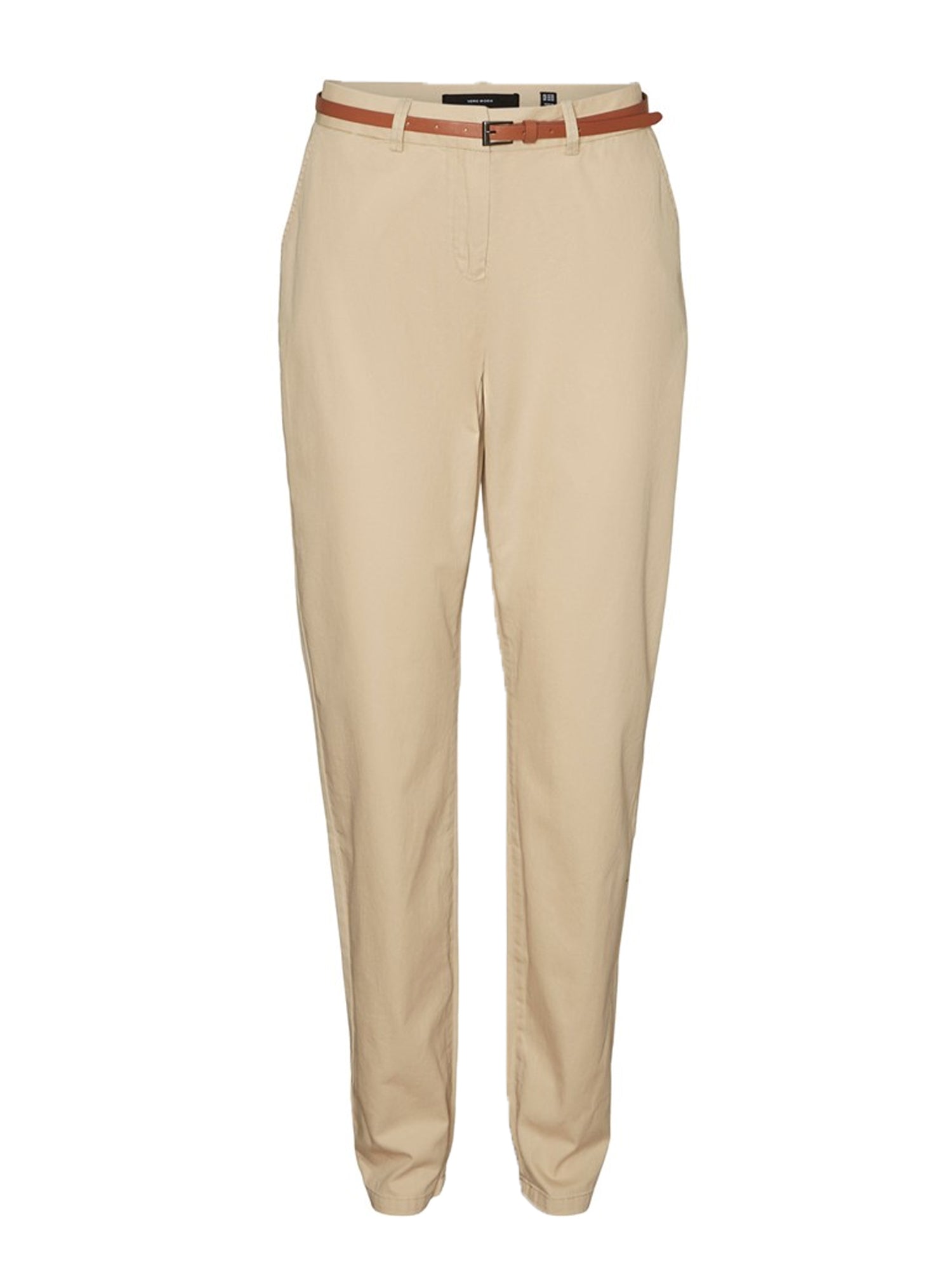 VERO MODA PANTALONI CHINO BEIGE