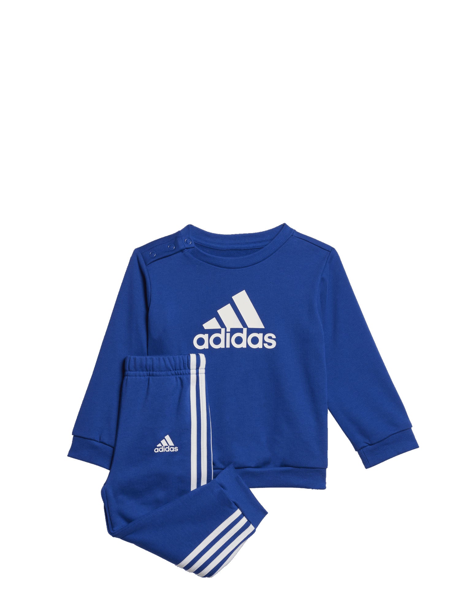 ADIDAS COMPLETINO BADGE OF SPORT FRENCH TERRY BLU ROYAL