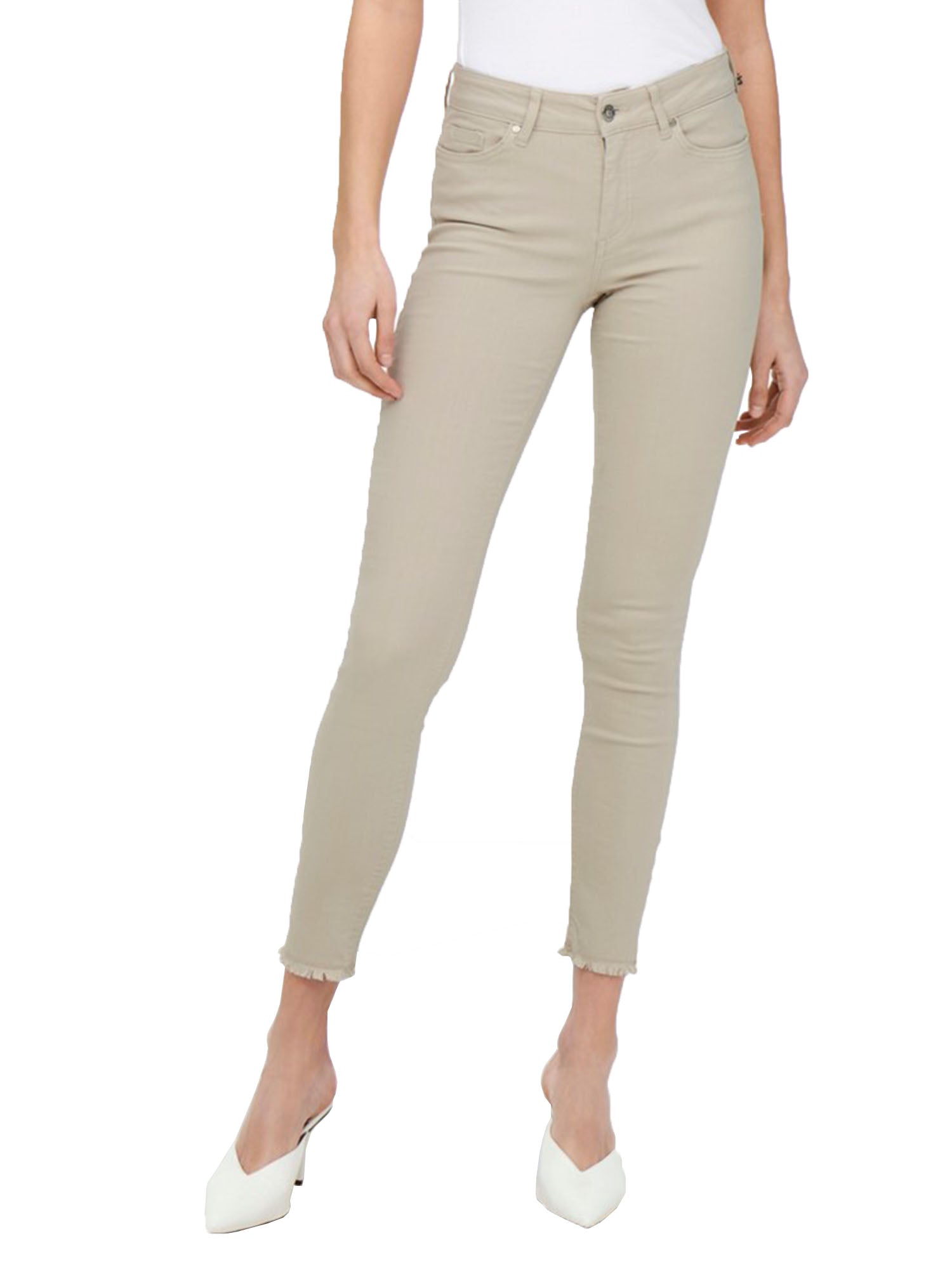 ONLY JEANS SKINNY BEIGE