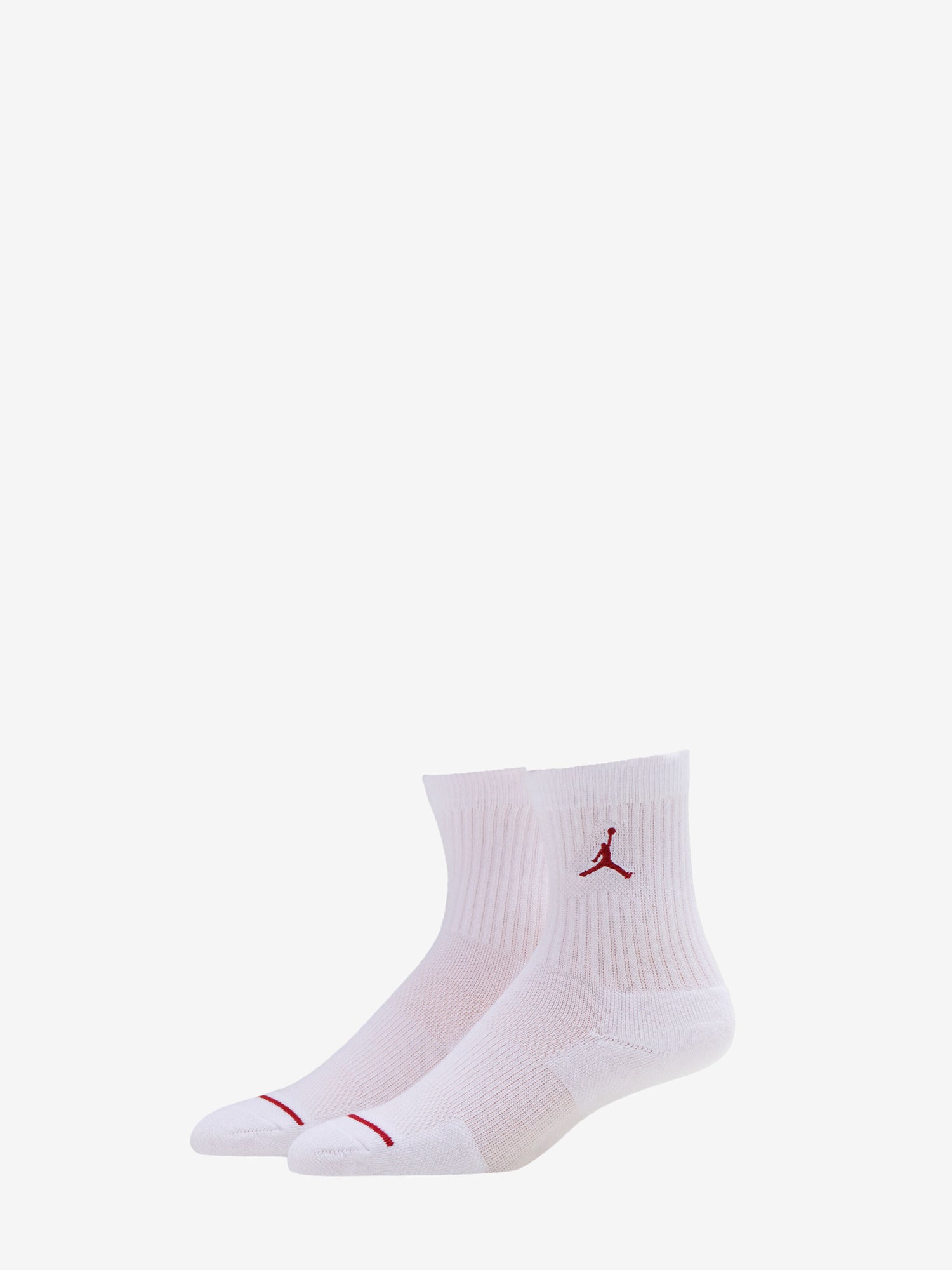 JORDAN CALZE SPORTIVE 3 PAIA JUMPMAN CREW BIANCO