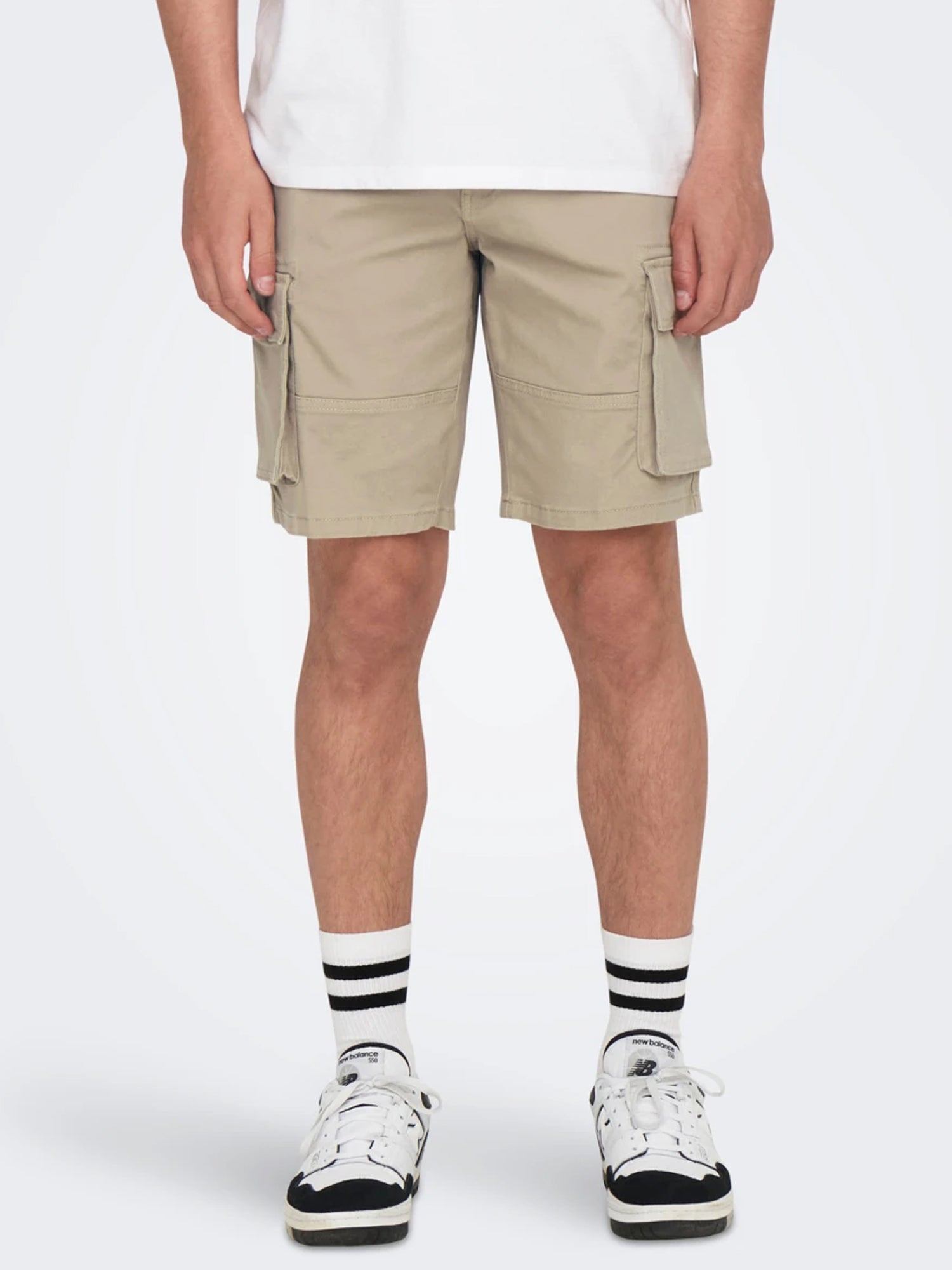 ONLY&SONS SHORTS CARGO BEIGE