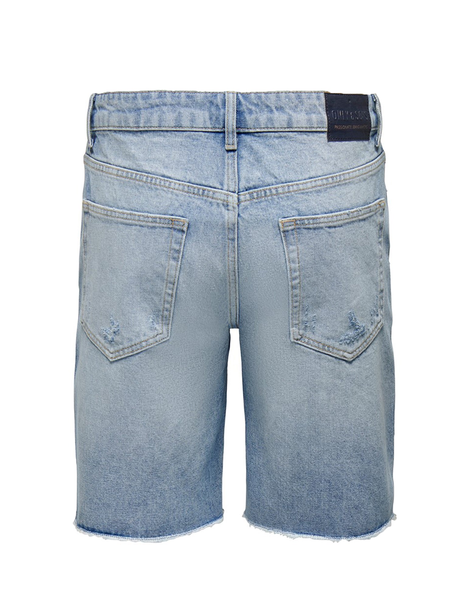 ONLY&SONS SHORTS IN DENIM BLU CHIARO